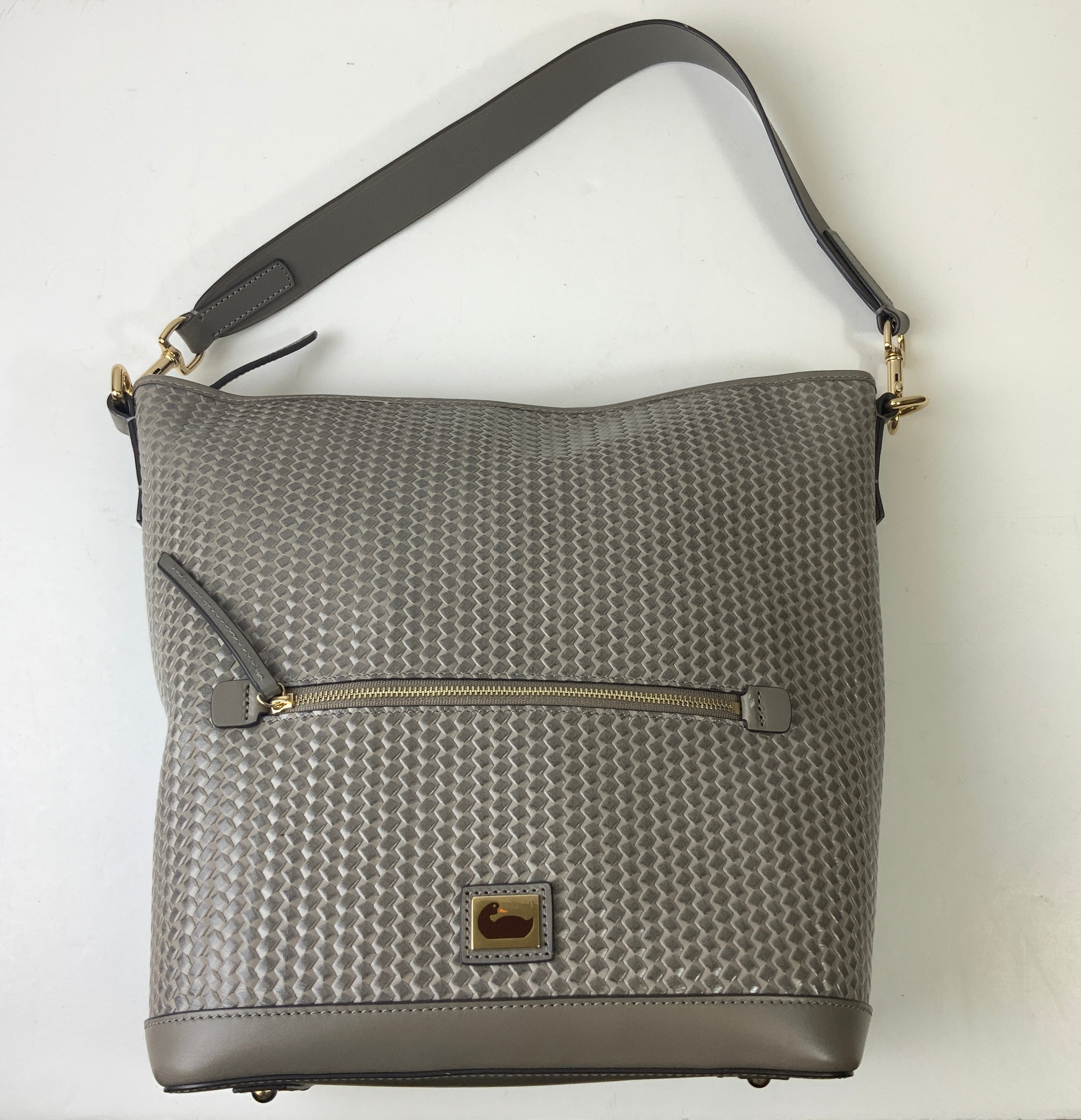 Handbag Designer By Dooney And Bourke In Taupe, Size:Large