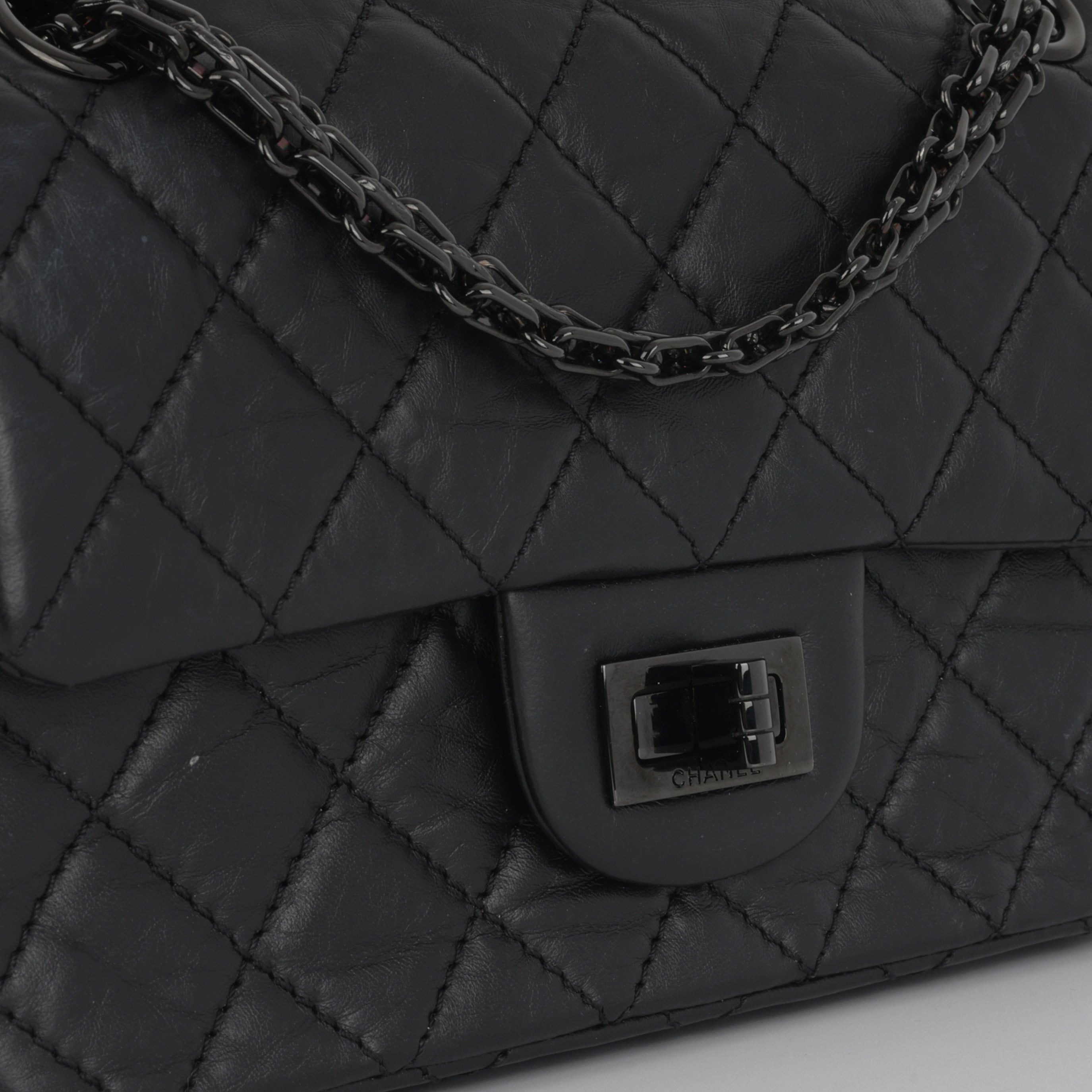 Chanel 2.55 Reissue 224 - So Black