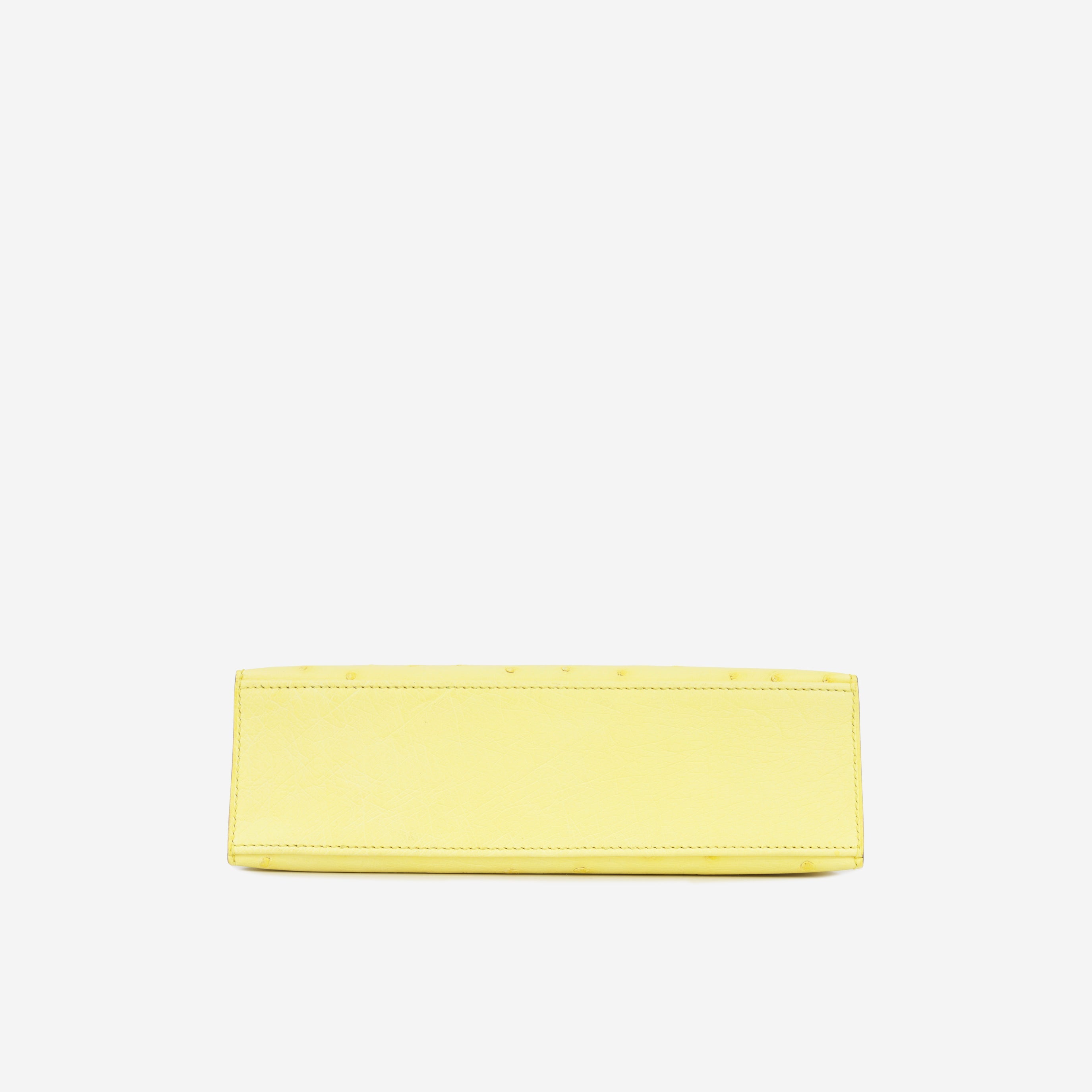Kelly Pochette - Limoncello Ostrich