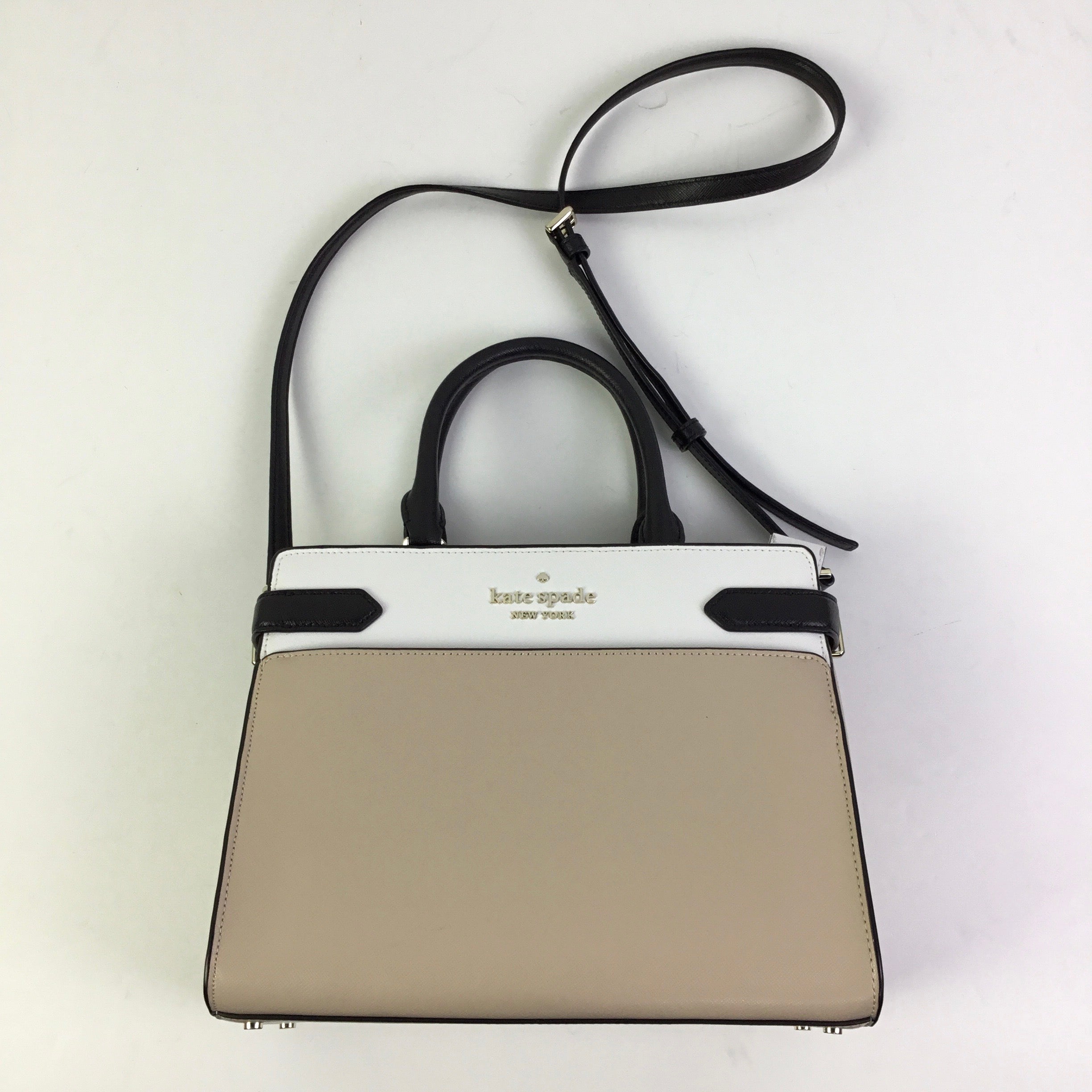 Crossbody Designer By Kate Spade In Tan, Size:Medium