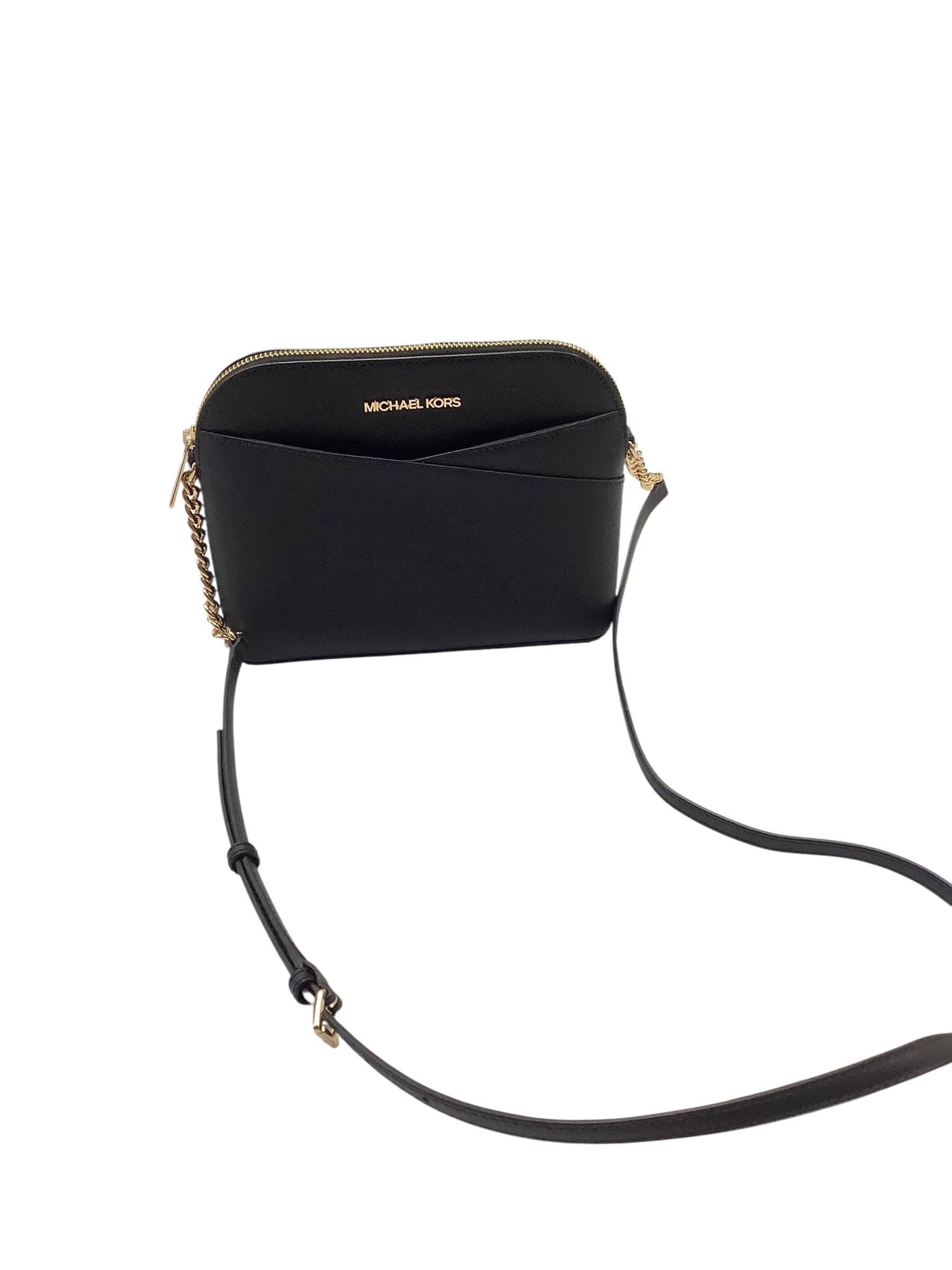 Crossbody Designer By Michael Kors In Black, Size:Small