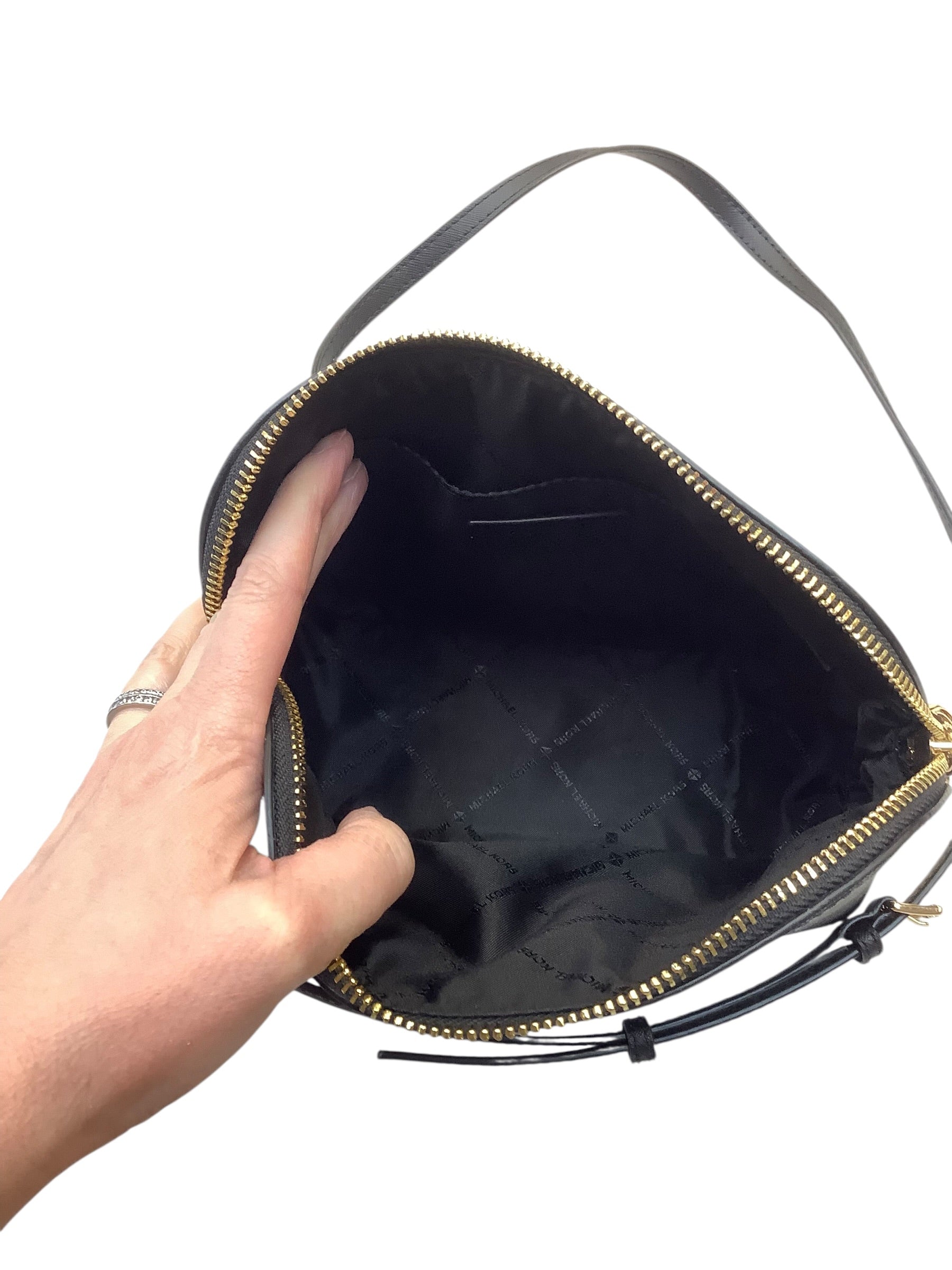 Crossbody Designer By Michael Kors In Black, Size:Small
