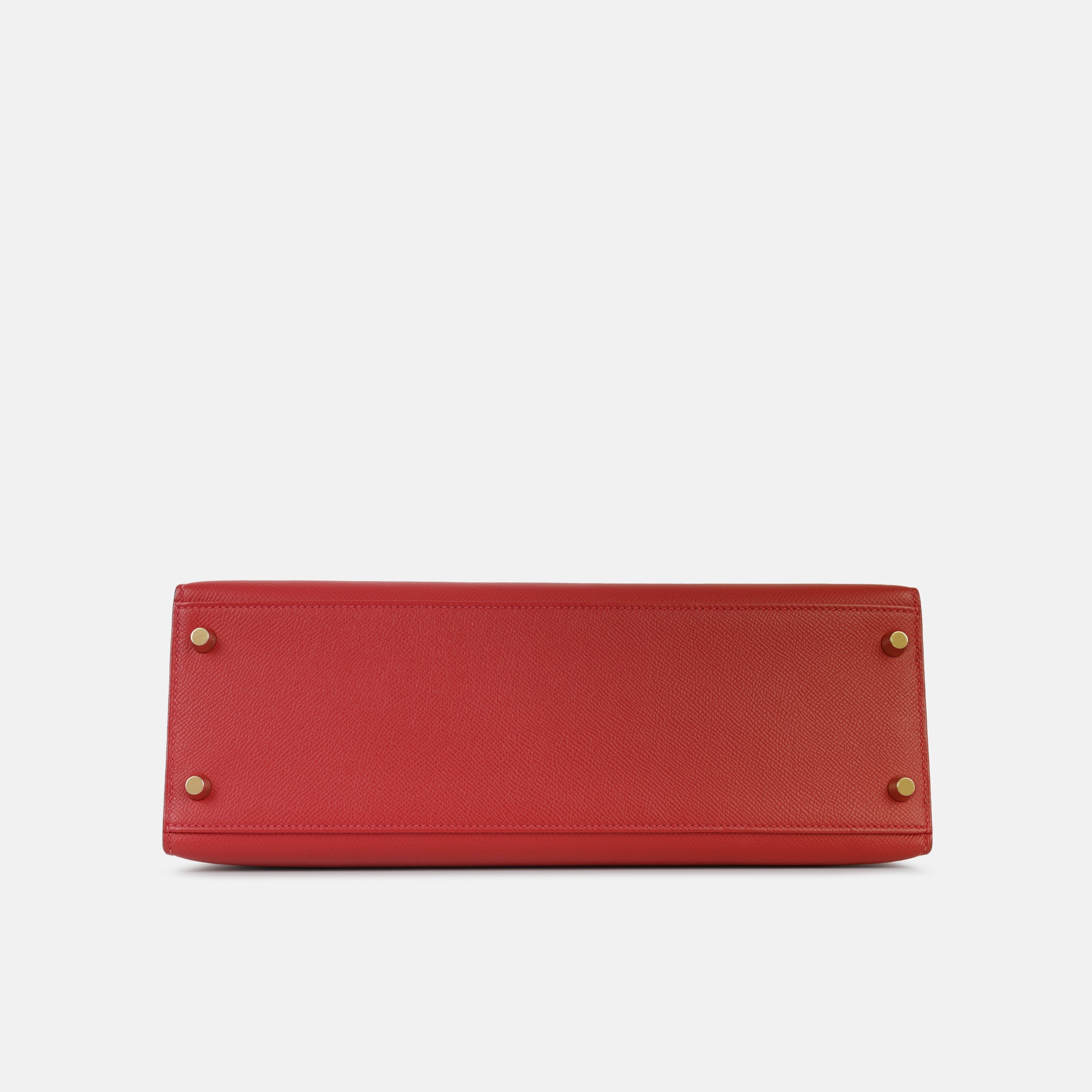 Hermès HSS Kelly 32 - Rouge Casaque Epsom | Permabrass