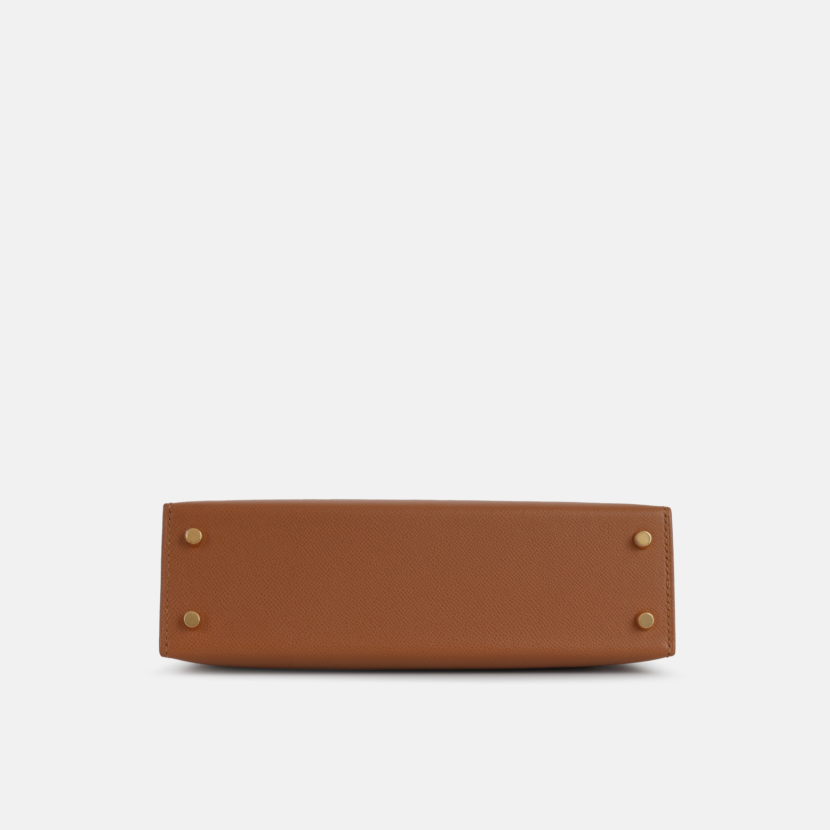 Mini Kelly Touch - Gold Madame / Alligator