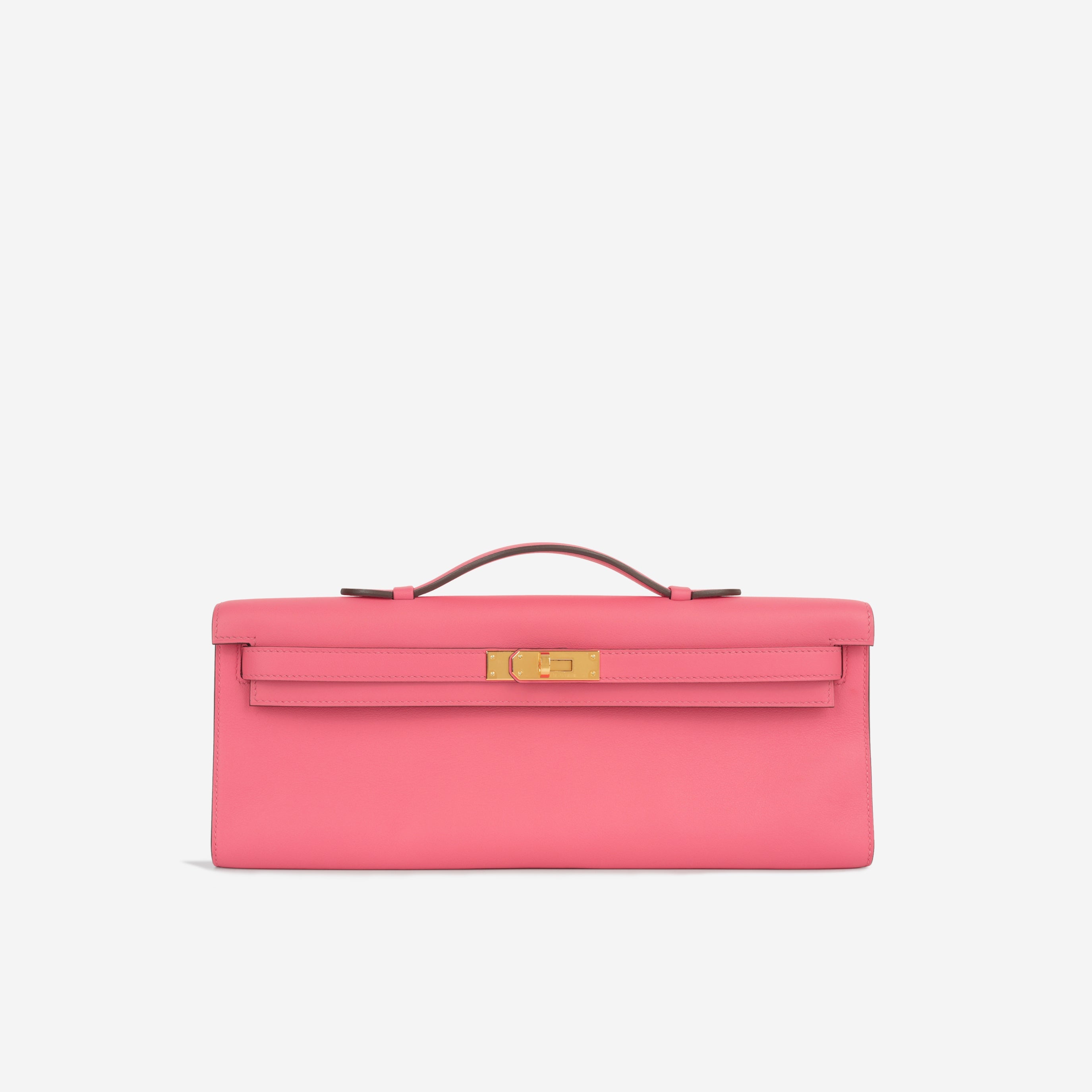 Kelly Cut Clutch - Rose Azalee