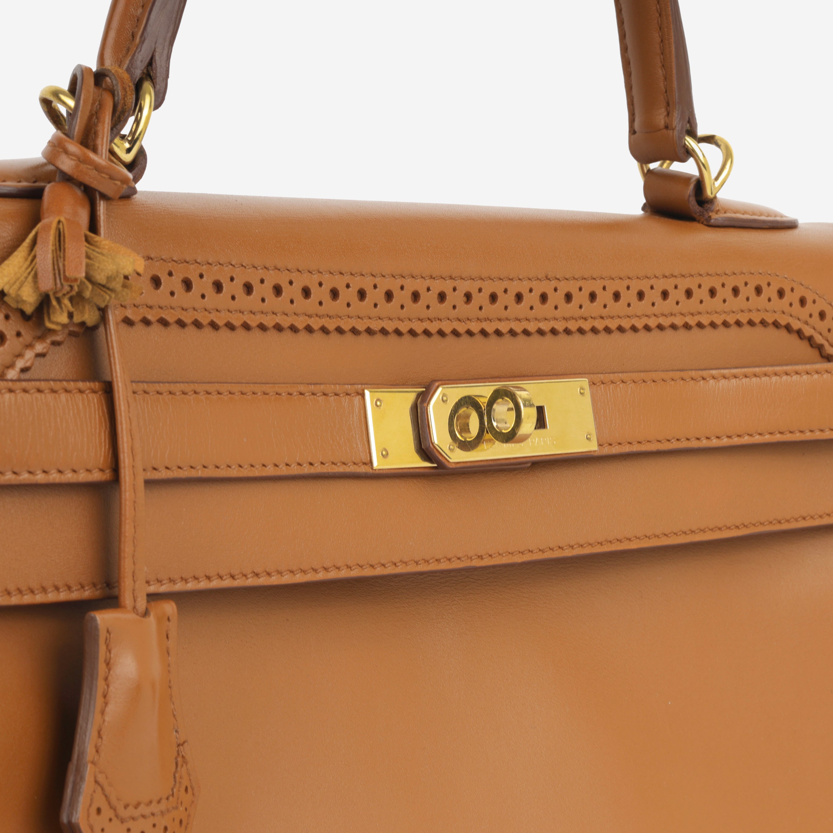 Kelly 35 Ghillies - Fauve Tadelakt