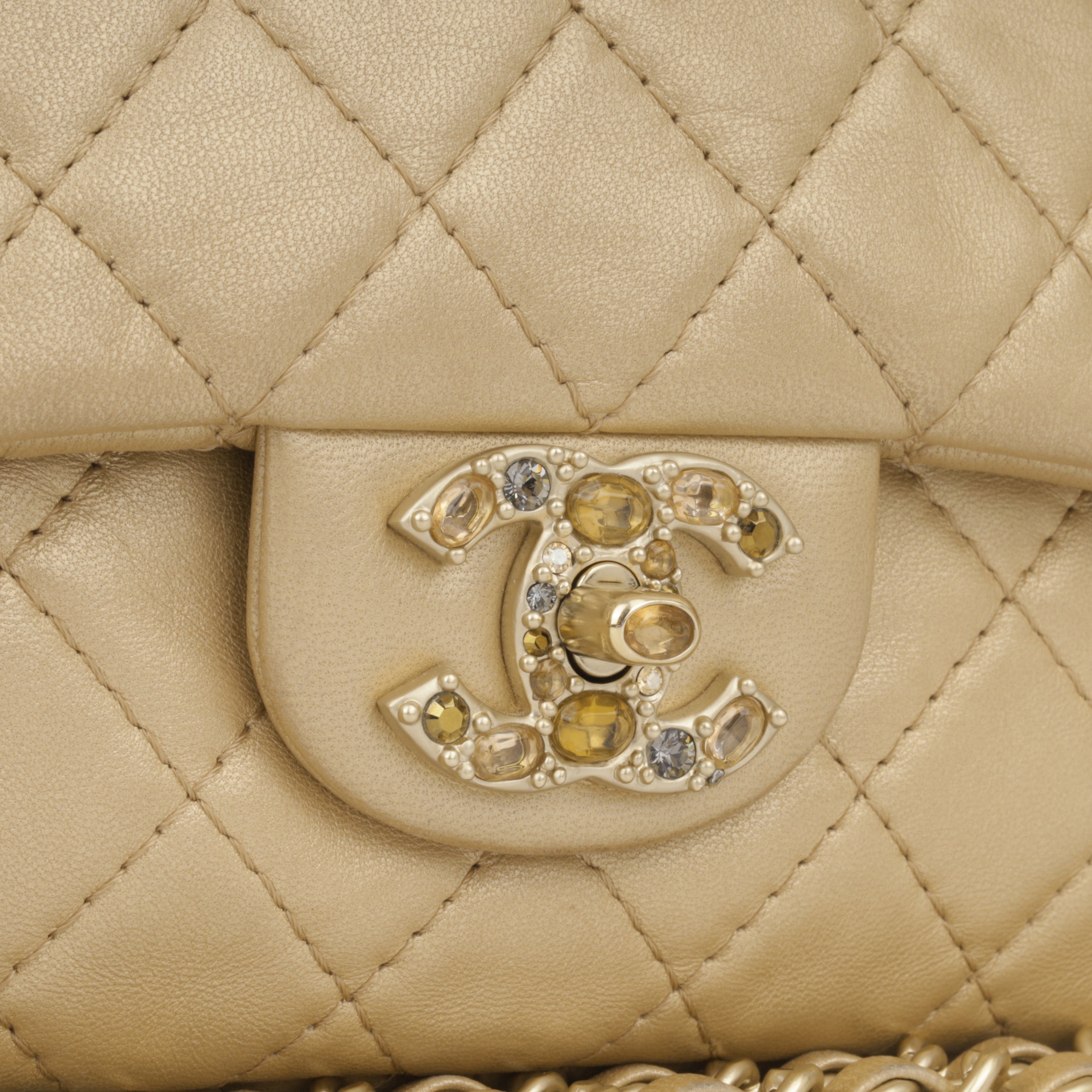Seasonal Flap  - Champagne Gold