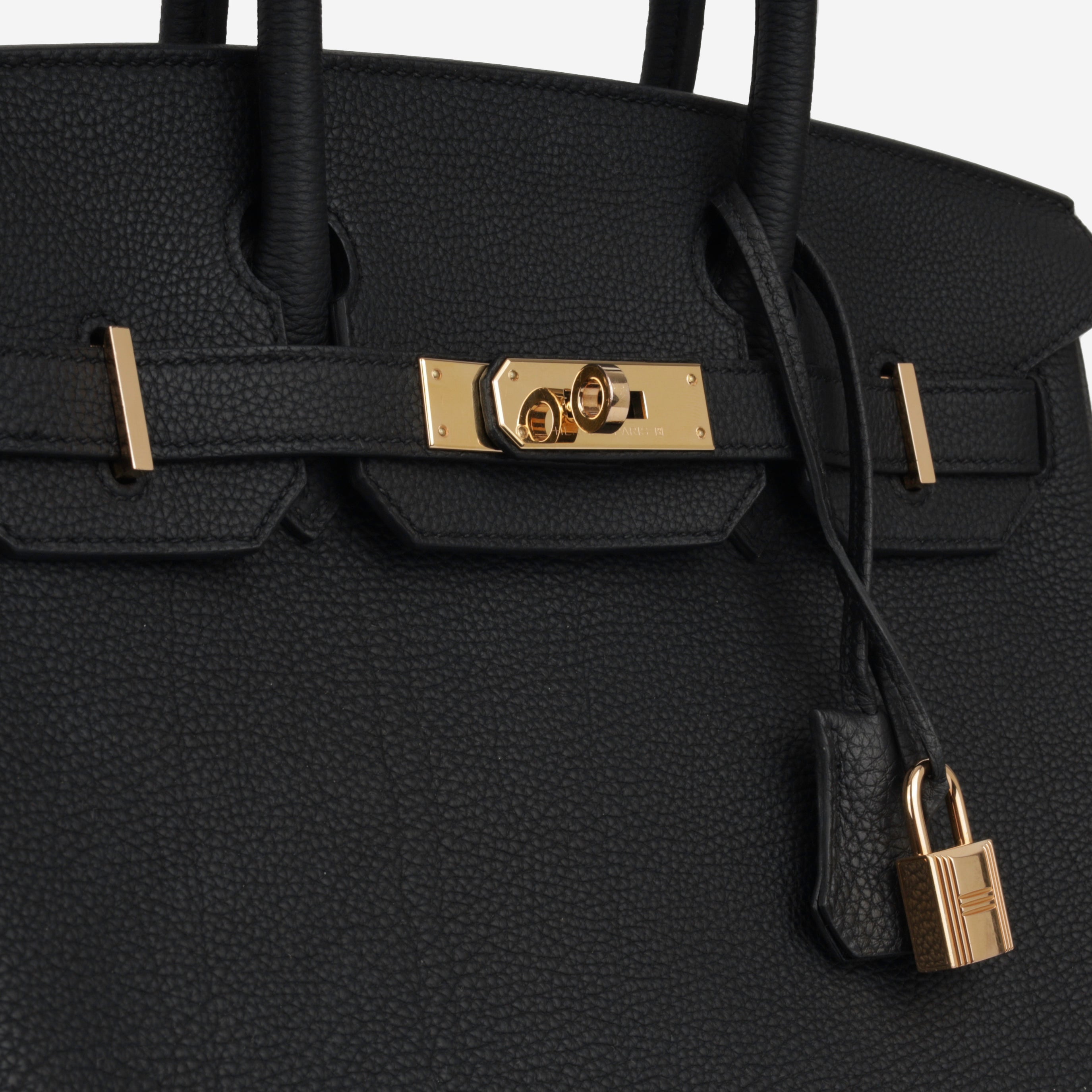 Birkin 30 - Noir Togo RGHW