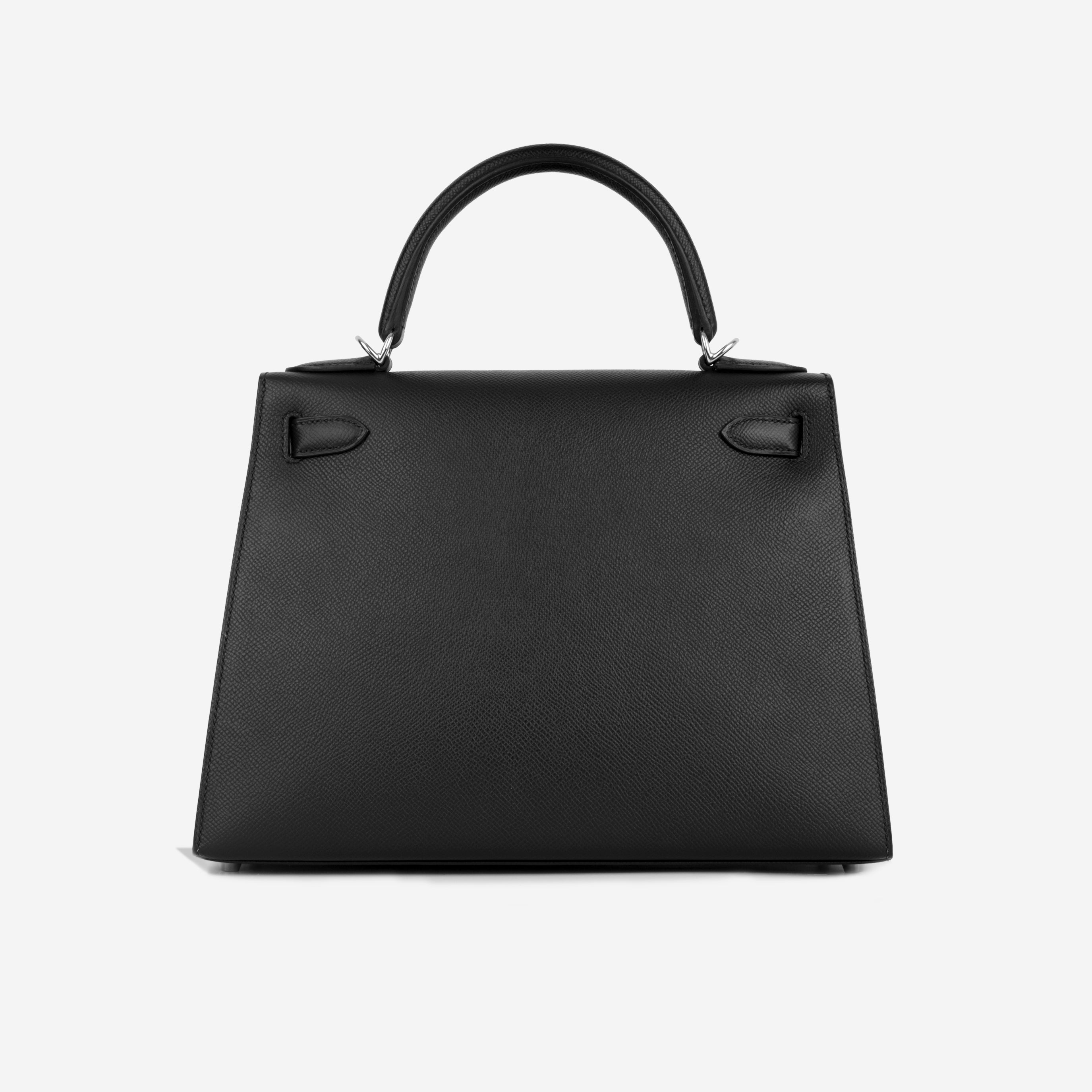 Kelly 28 - Noir Epsom