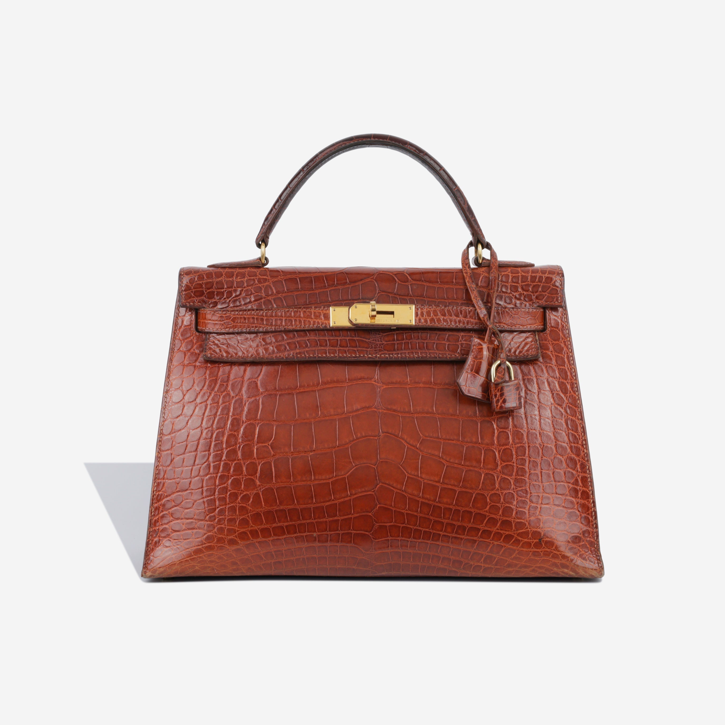 Vintage Kelly 32 - Miel Alligator