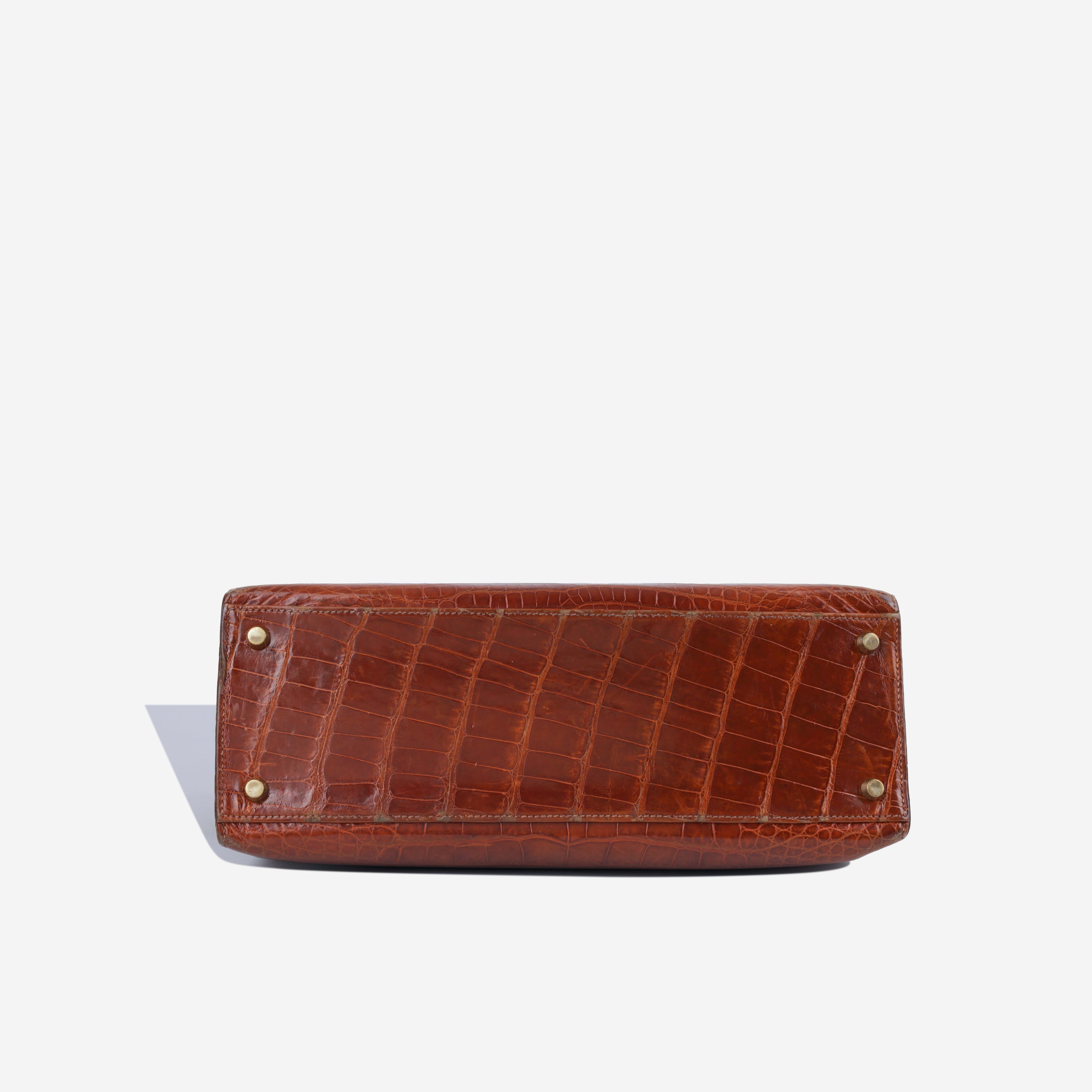Vintage Kelly 32 - Miel Alligator