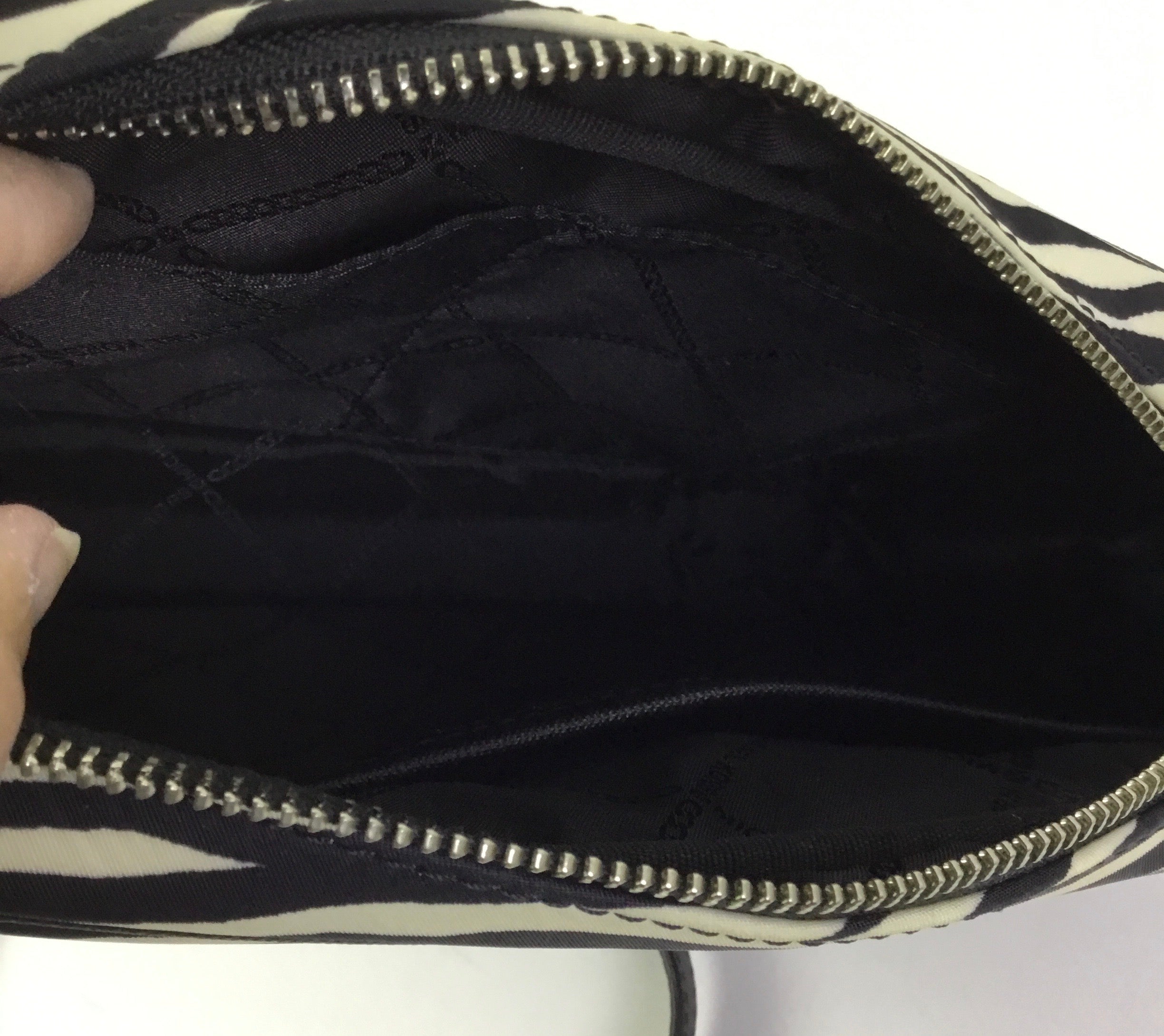 Crossbody Designer By Michael Kors In Zebra Print, Size:Small