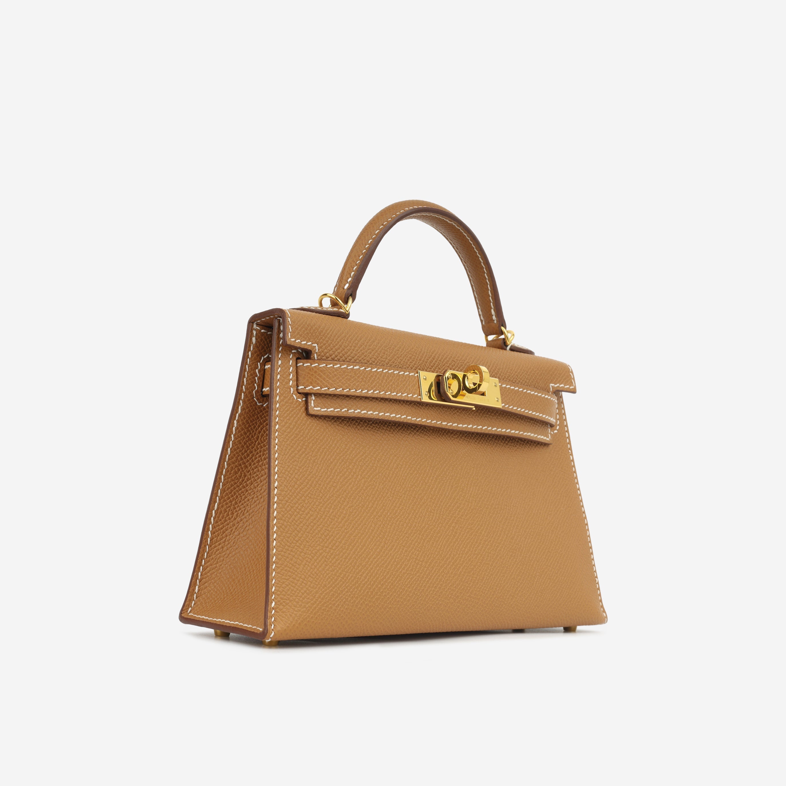 Mini Kelly - Gold Epsom