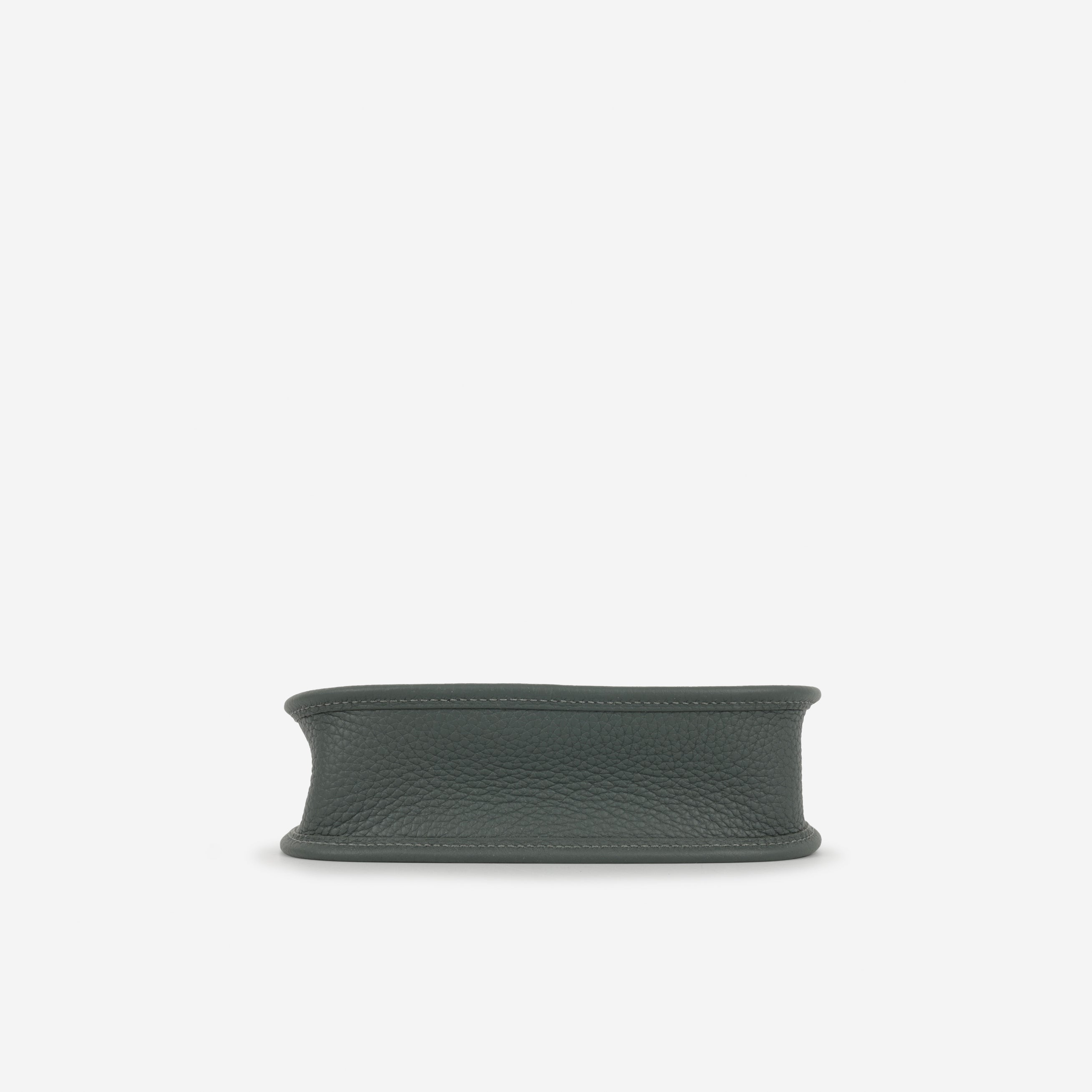 Hermès Evelyne TPM - Vert Mangrove / Gris Pale Strap | Palladium Hardware