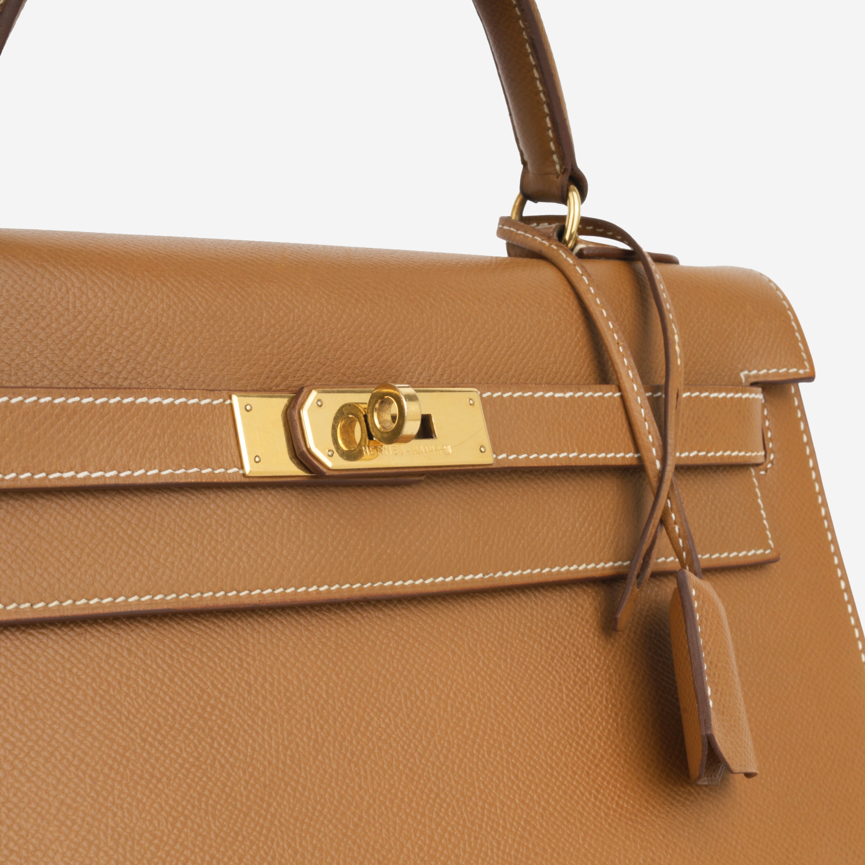 Vintage Kelly 32 - Gold Epsom