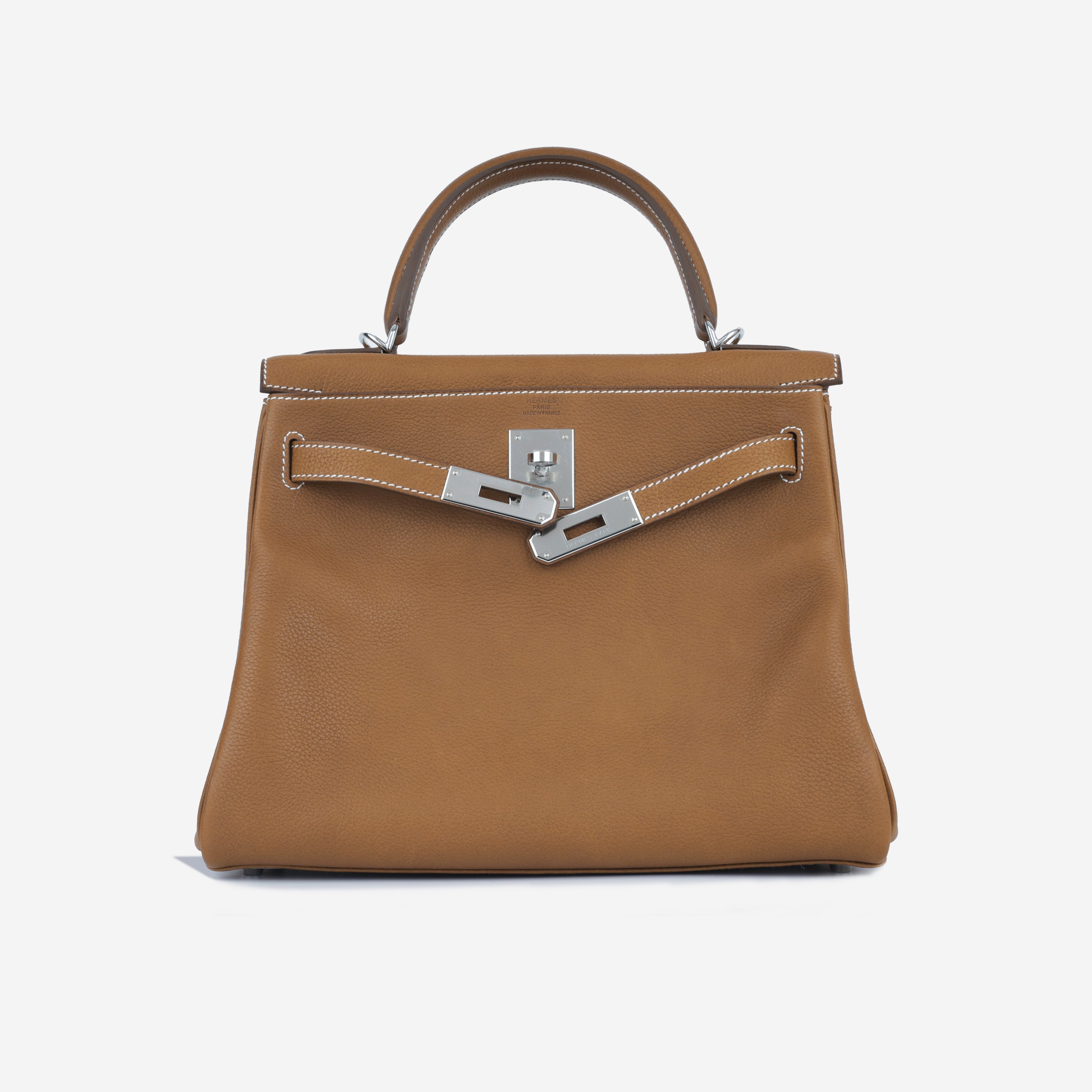 Kelly 28 - Fauve Barenia Fauborg