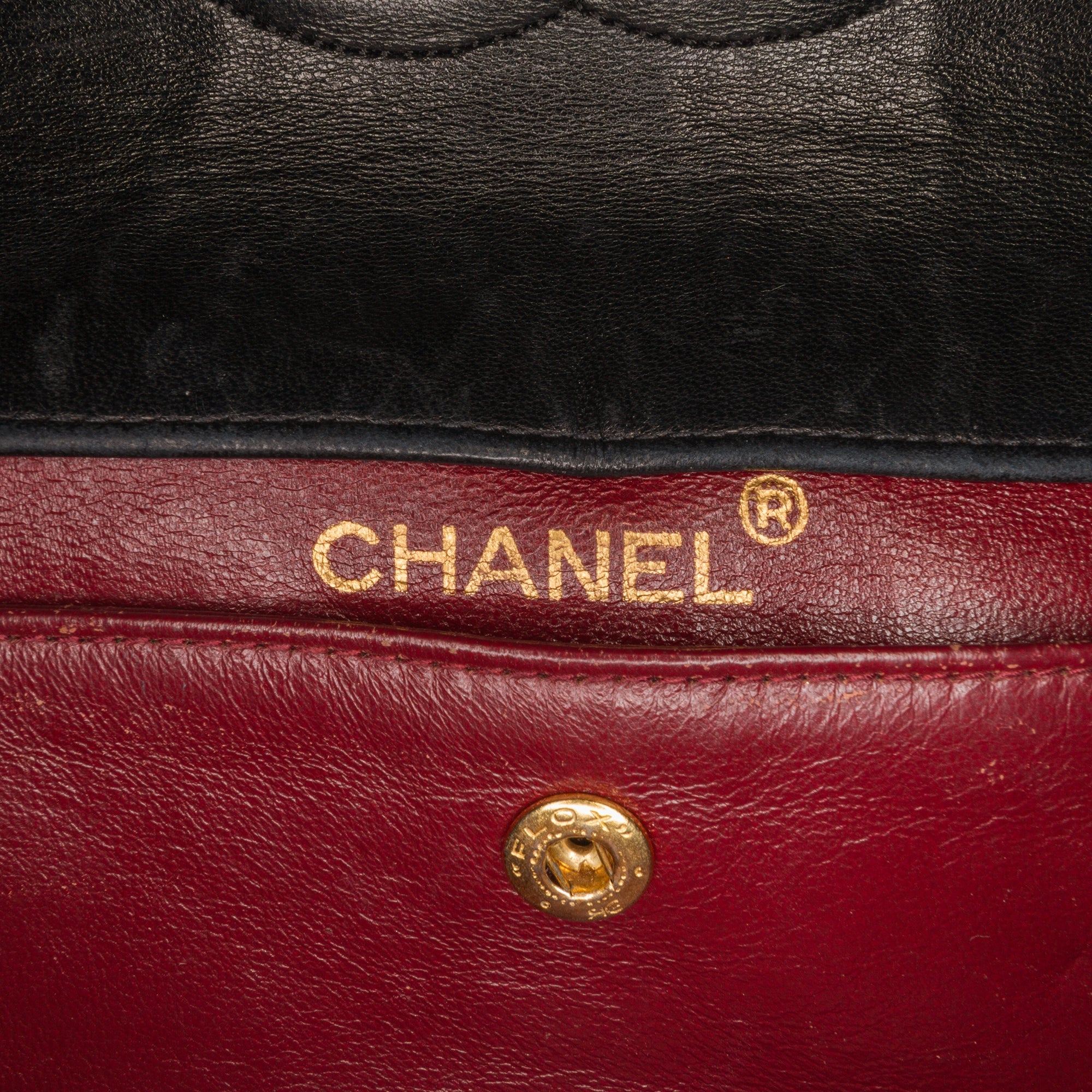 Vintage CC Chain Flap Bag Quilted Lambskin Medium