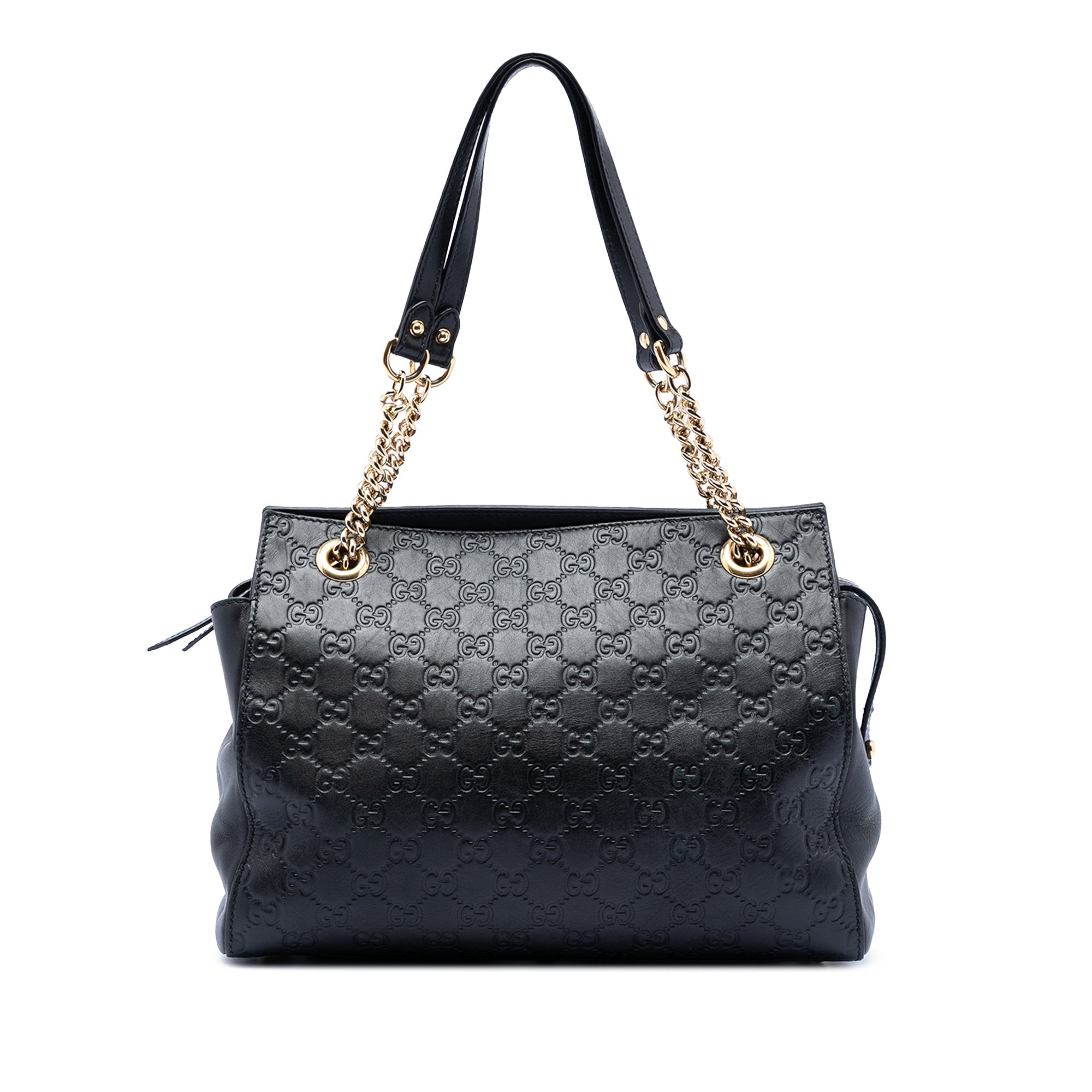 Soft Signature Shoulder Bag Guccissima Leather Medium