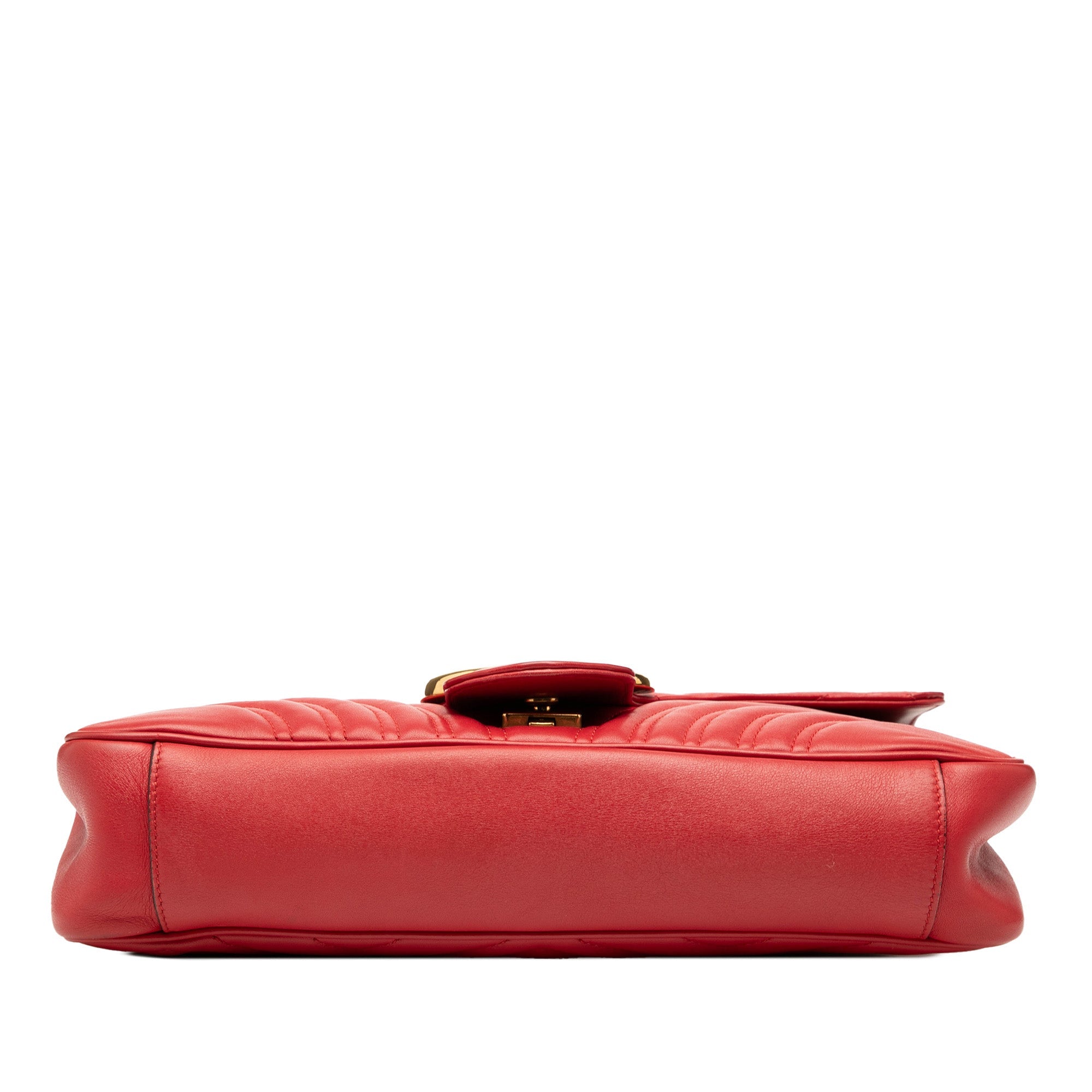 GG Marmont Flap Bag Matelasse Leather Medium