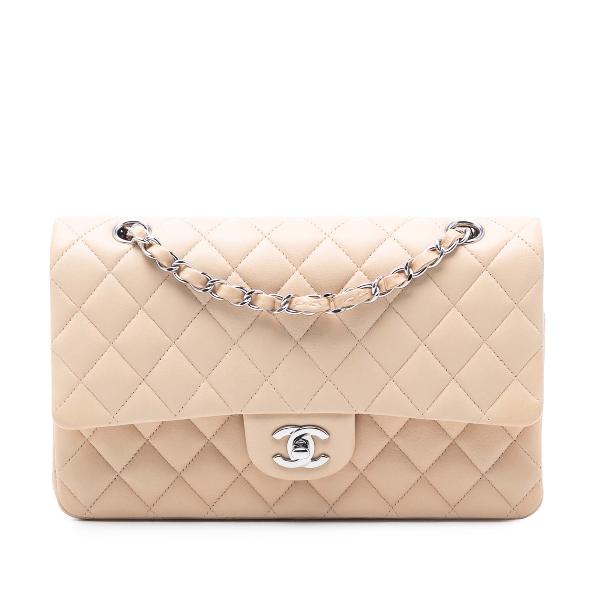 Classic Double Flap Bag Quilted Lambskin Medium