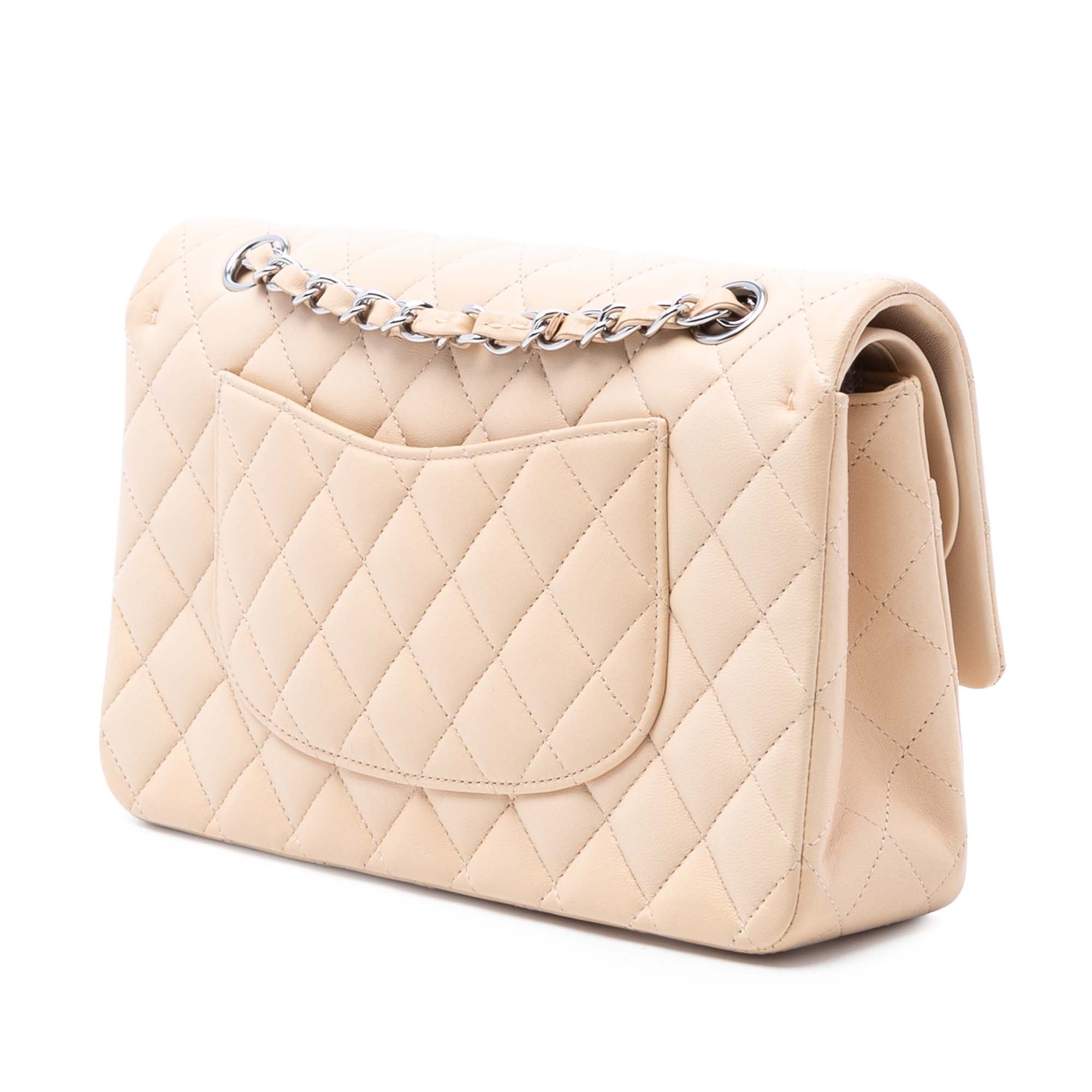 Classic Double Flap Bag Quilted Lambskin Medium