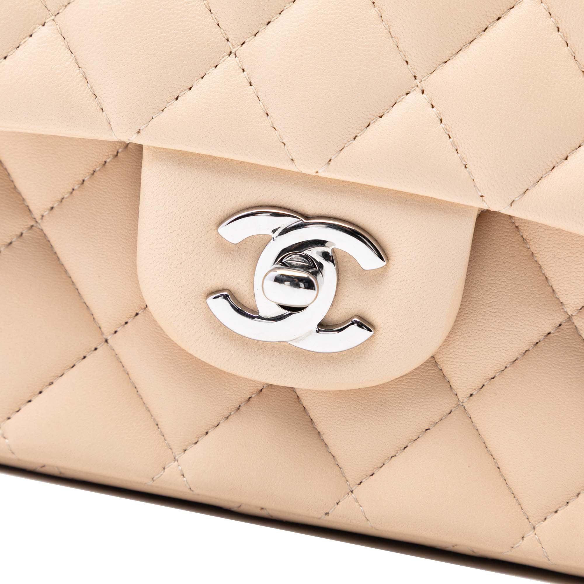 Classic Double Flap Bag Quilted Lambskin Medium