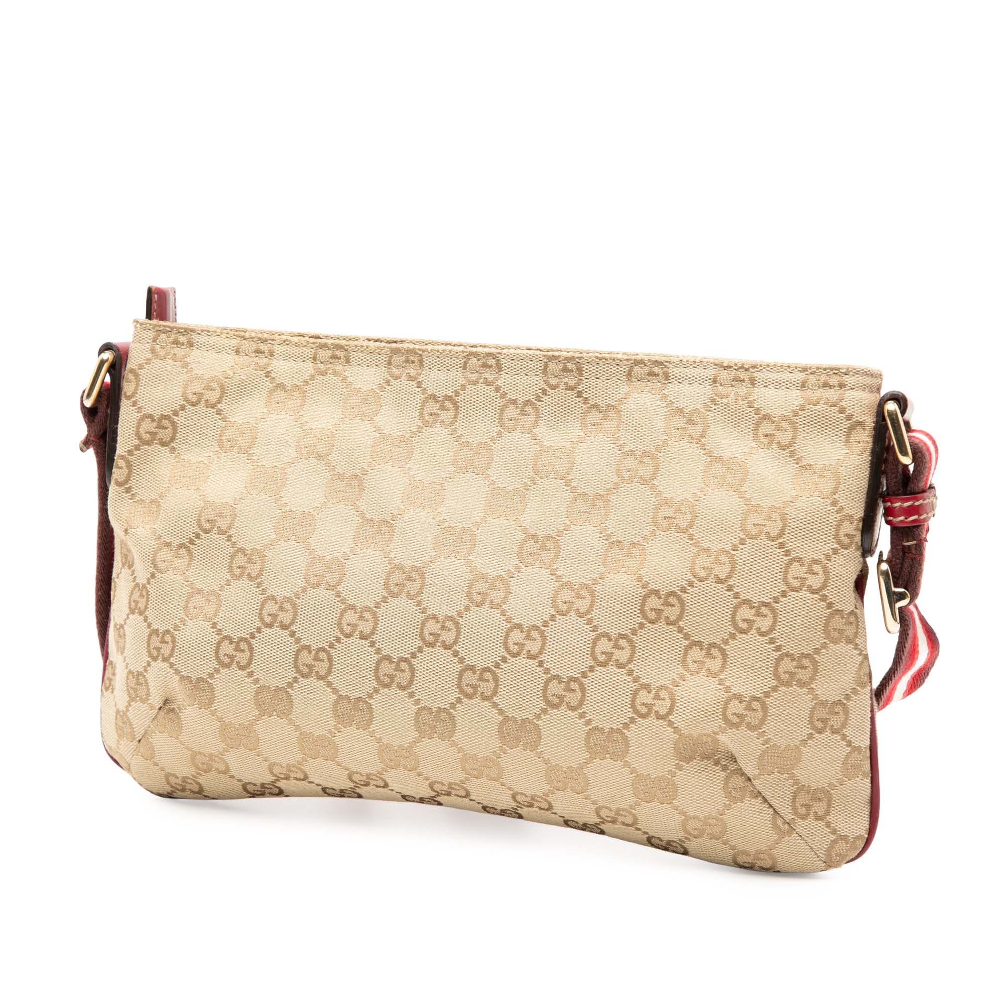 Web Strap Messenger Bag GG Canvas Small