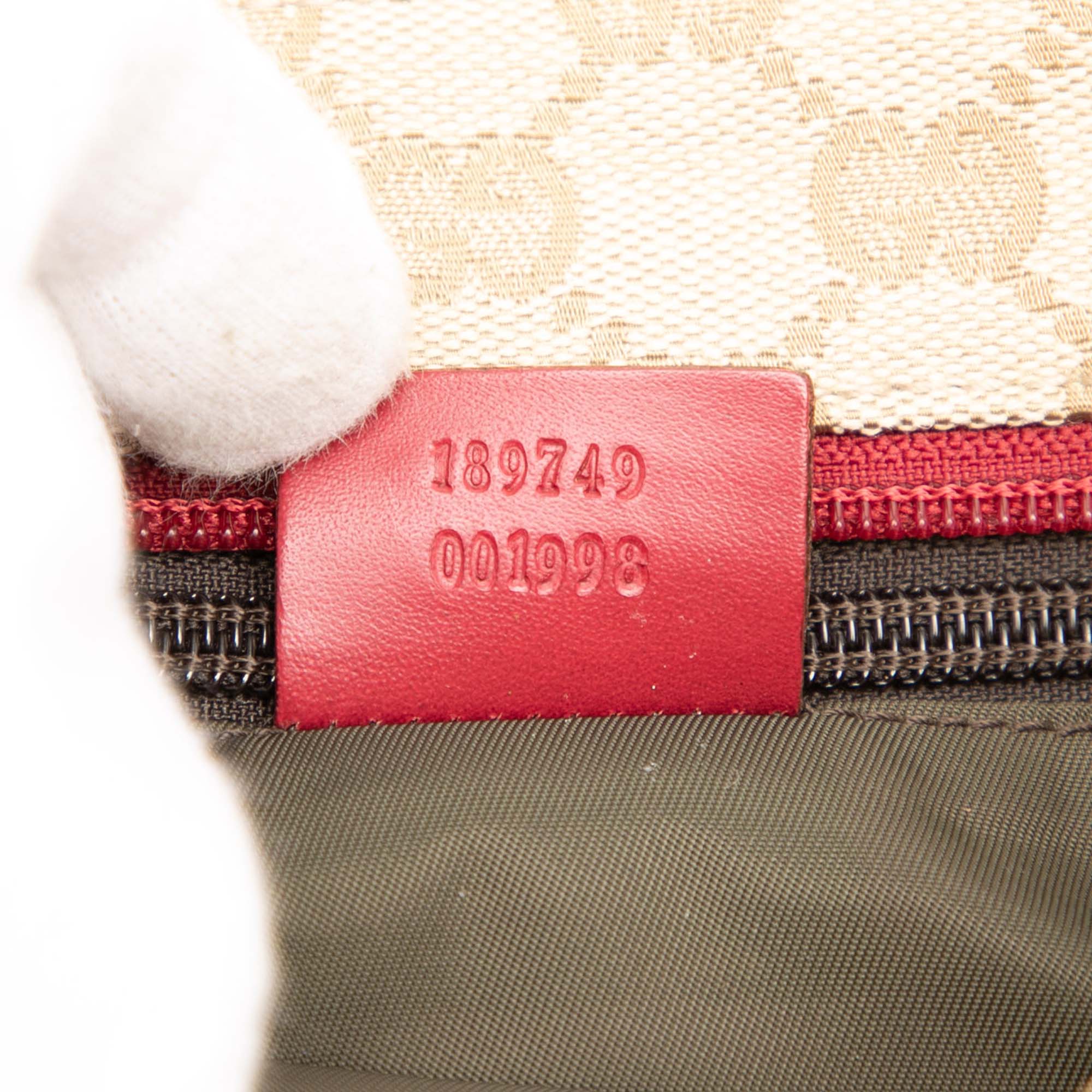 Web Strap Messenger Bag GG Canvas Small