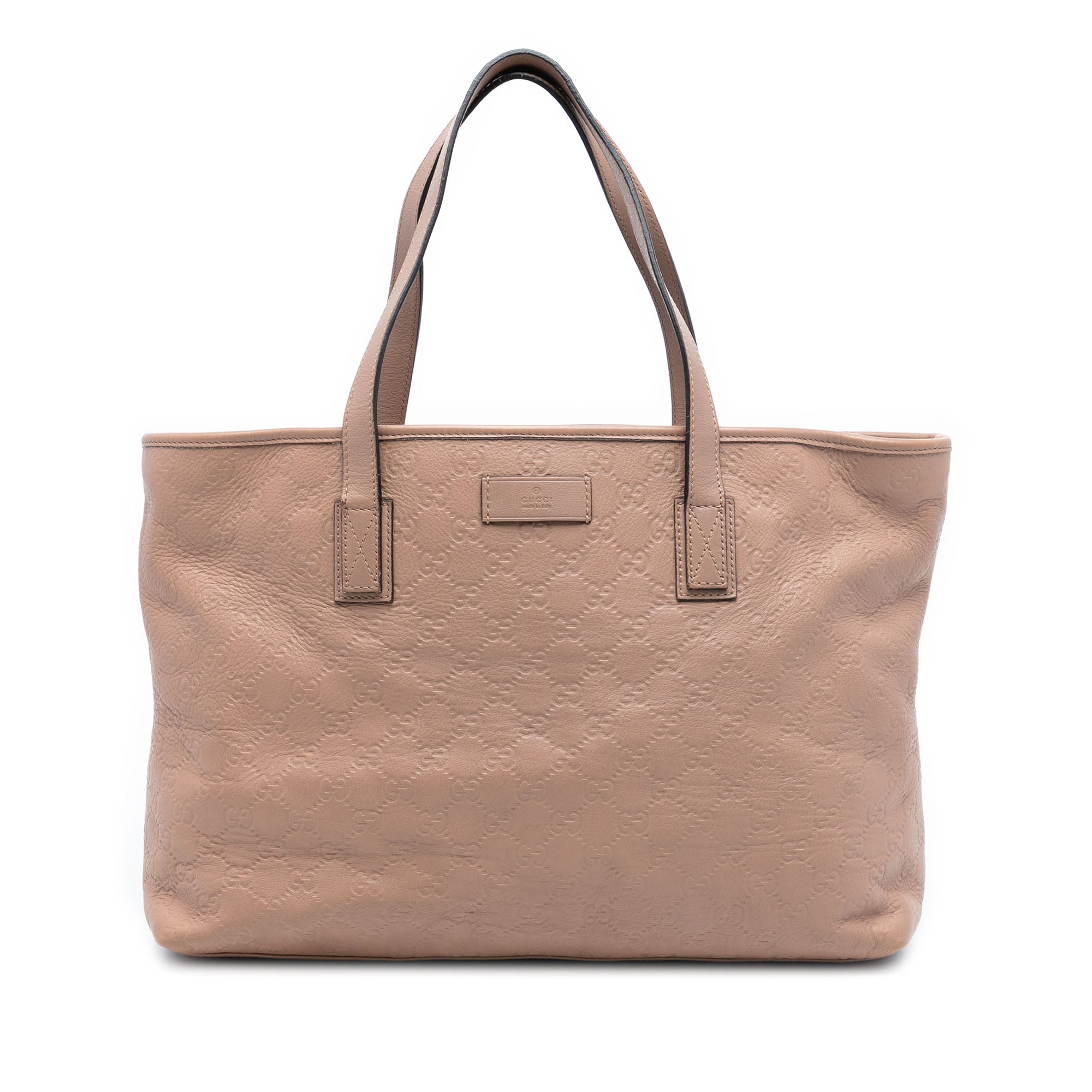 Plus Tote Guccissima Leather Medium