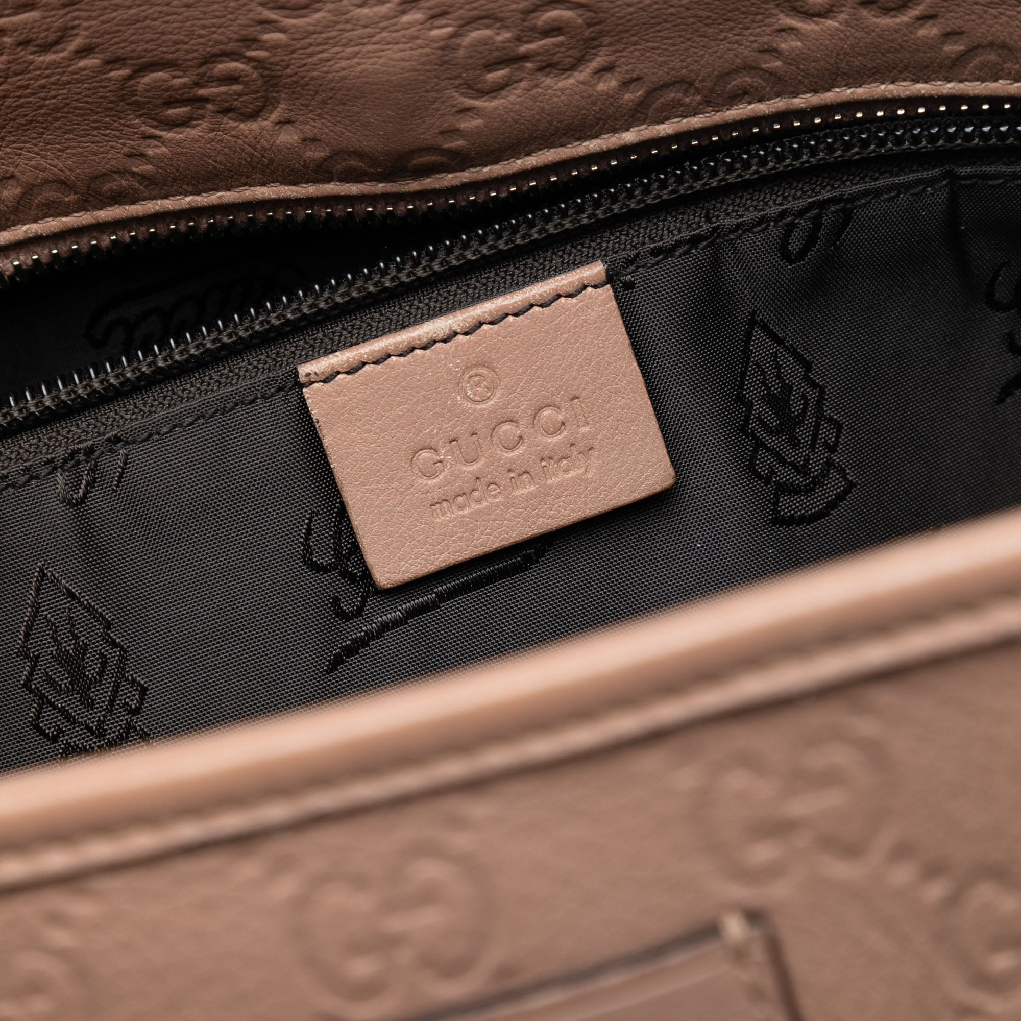 Plus Tote Guccissima Leather Medium