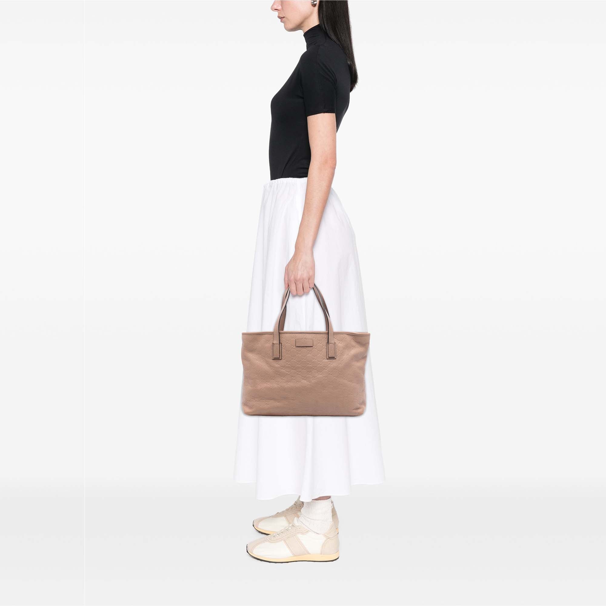 Plus Tote Guccissima Leather Medium