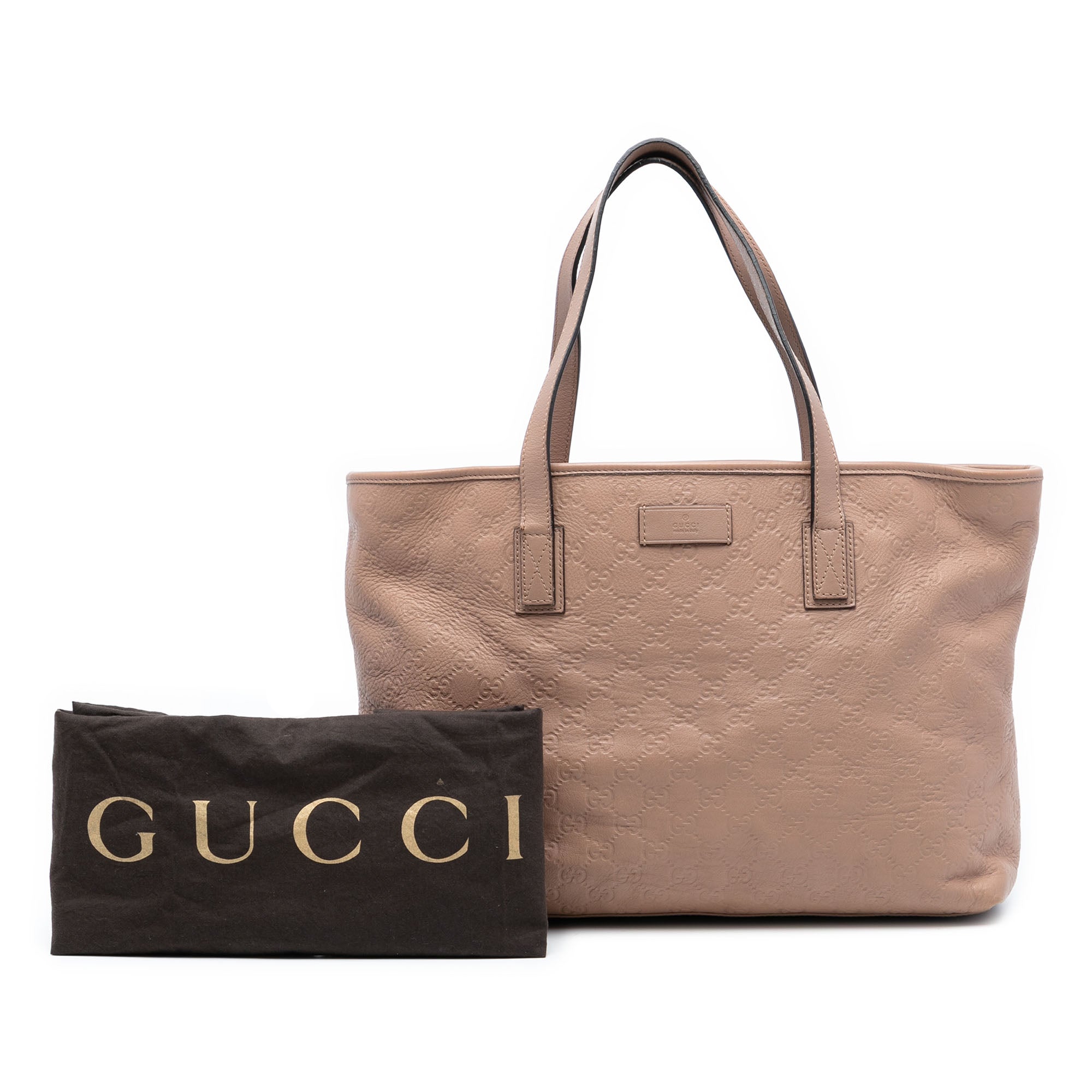 Plus Tote Guccissima Leather Medium