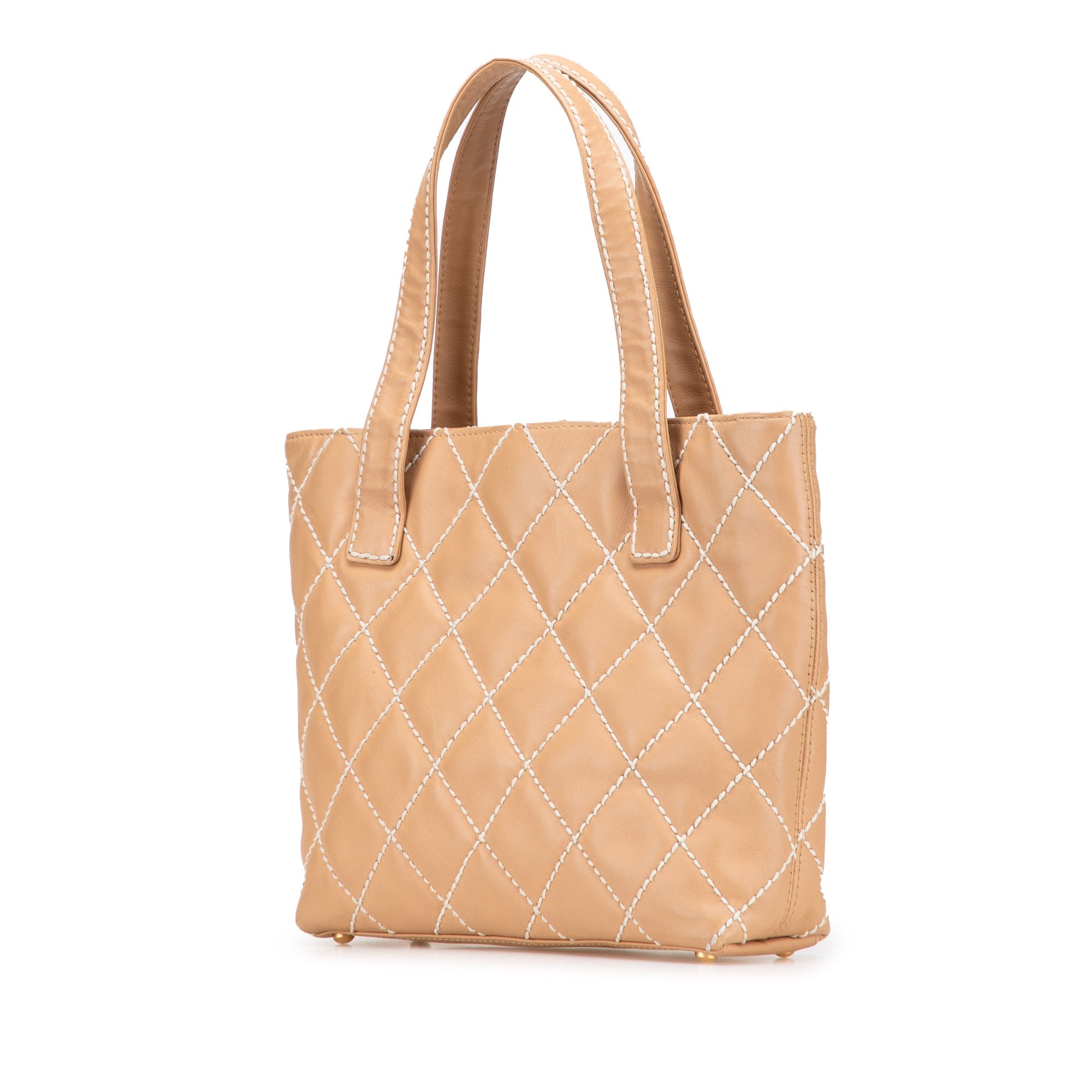 Surpique Tote Quilted Leather Small