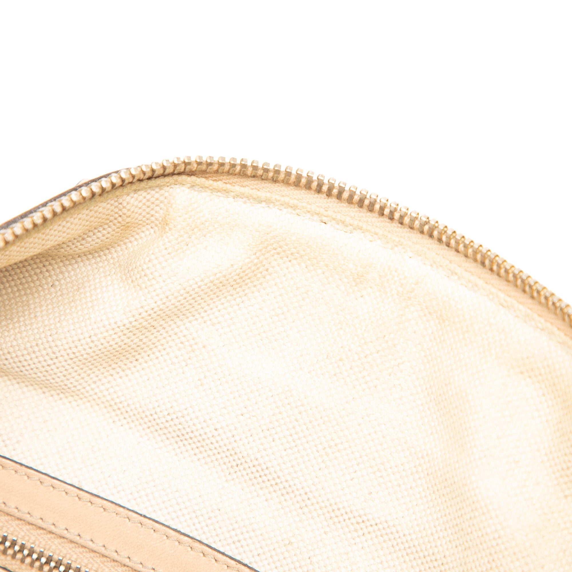 Vintage Web Boston Bag Leather Medium
