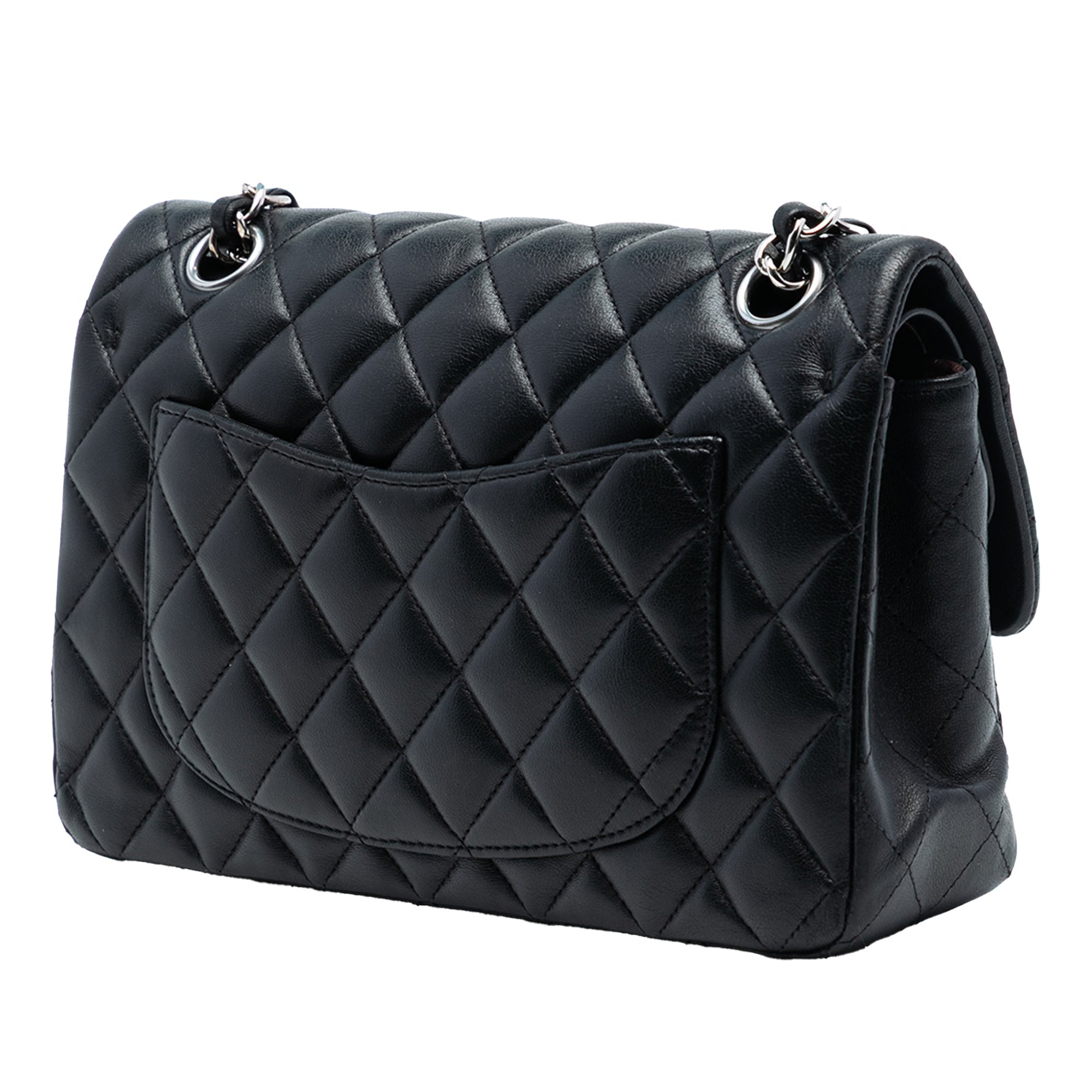 Classic Double Flap Bag Quilted Lambskin Small