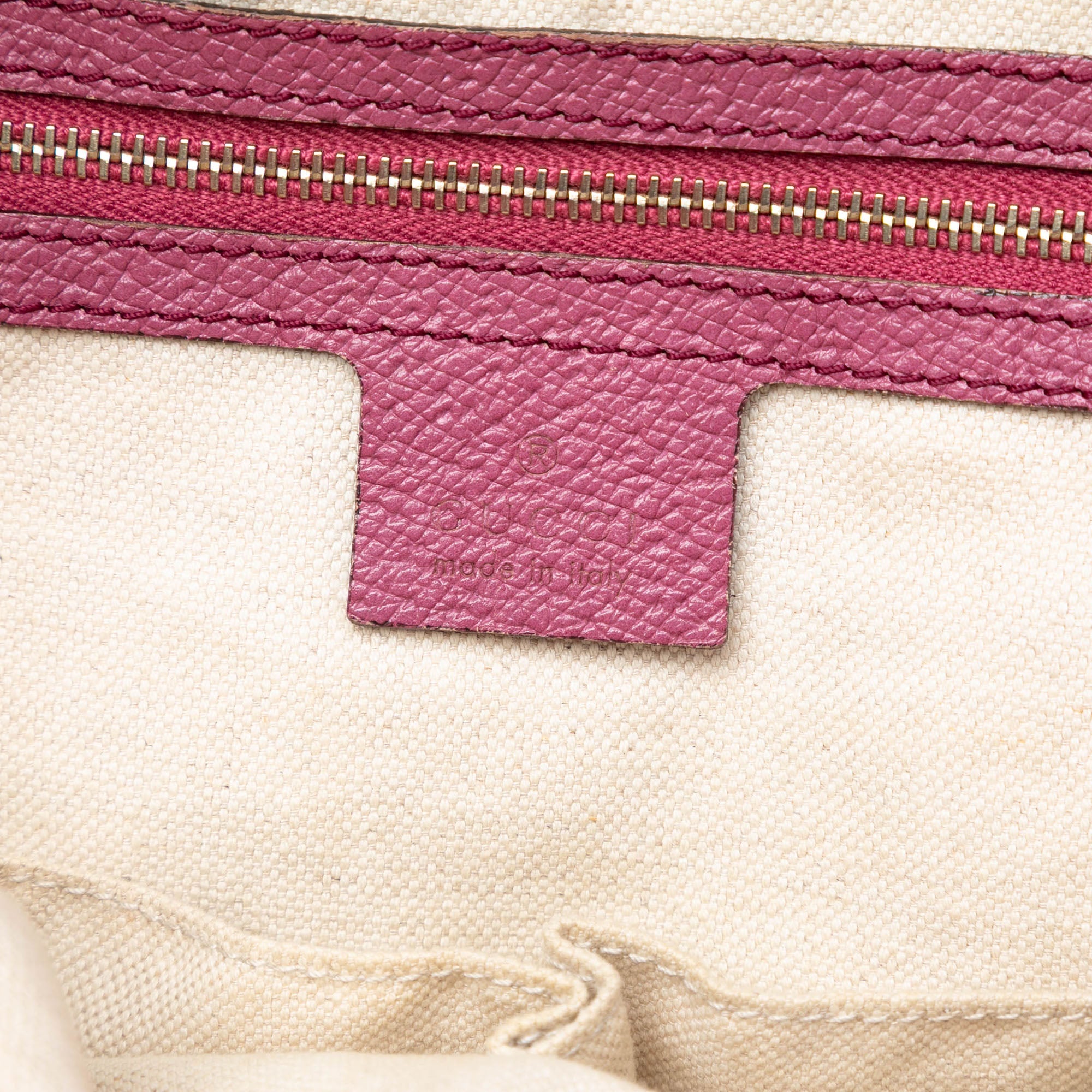 Bree Convertible Top Handle Bag GG Canvas with Leather Medium