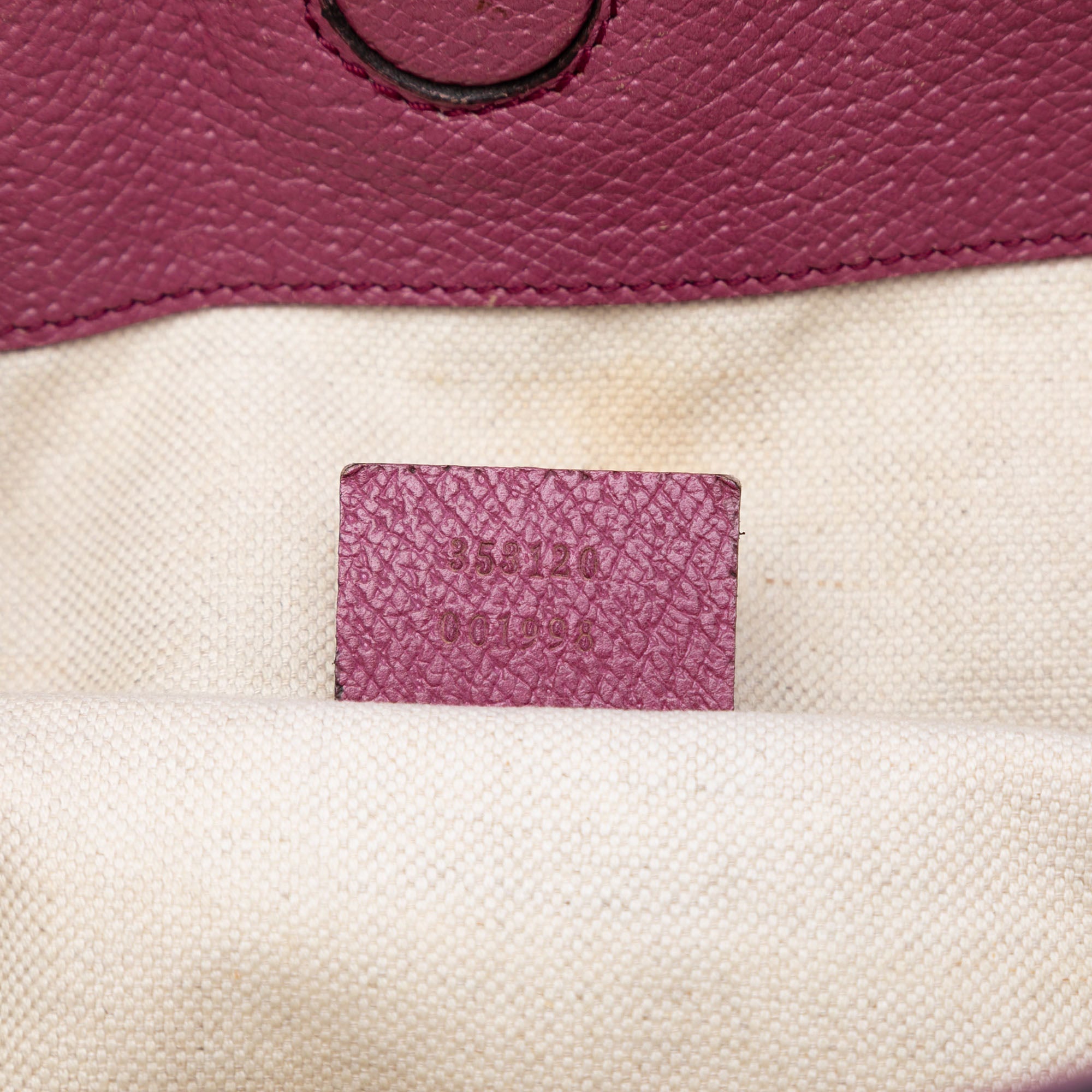 Bree Convertible Top Handle Bag GG Canvas with Leather Medium