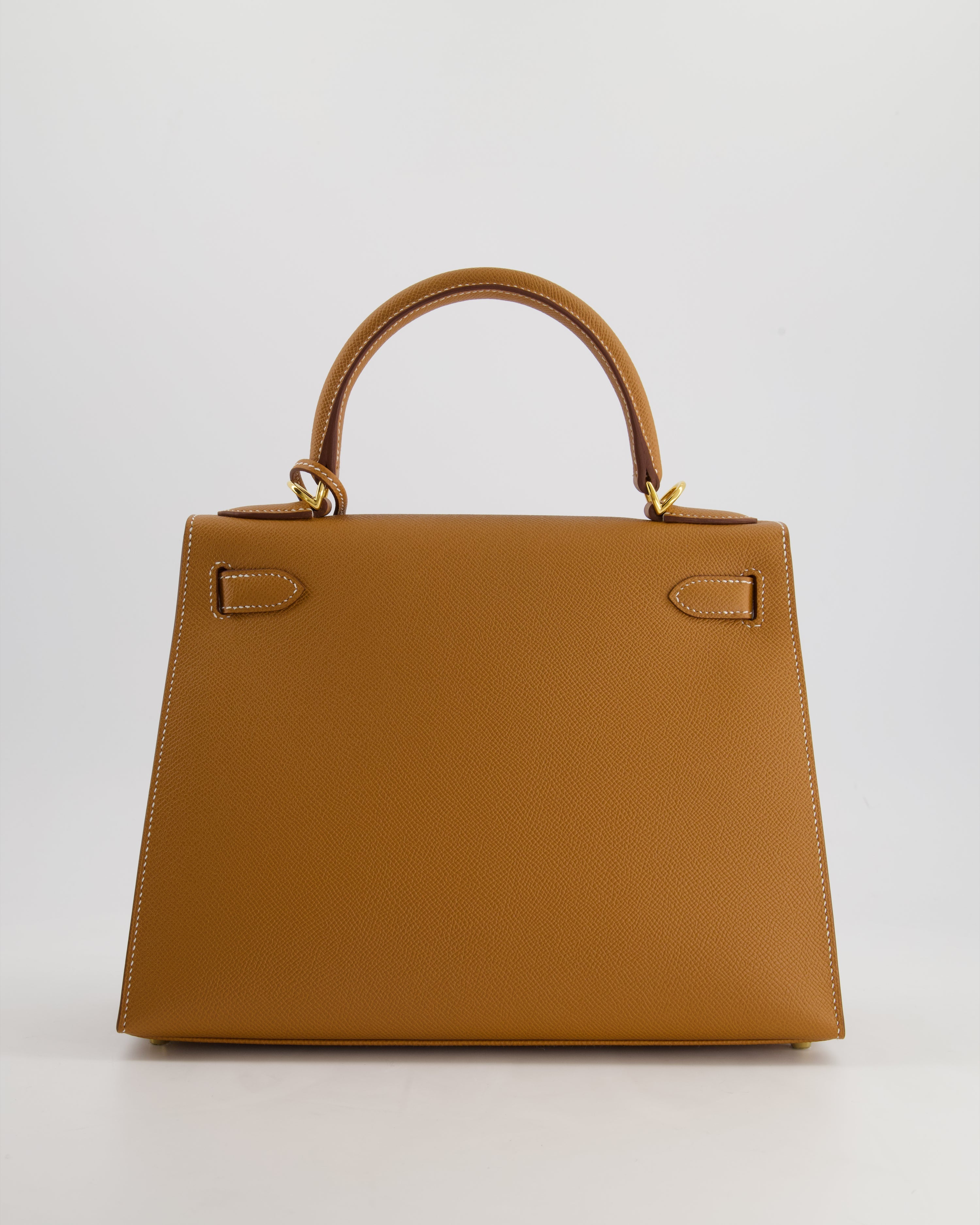 *HOLY GRAIL* Hermès Kelly 28 Sellier  Bag in Gold Epsom Leather with Gold Hardware