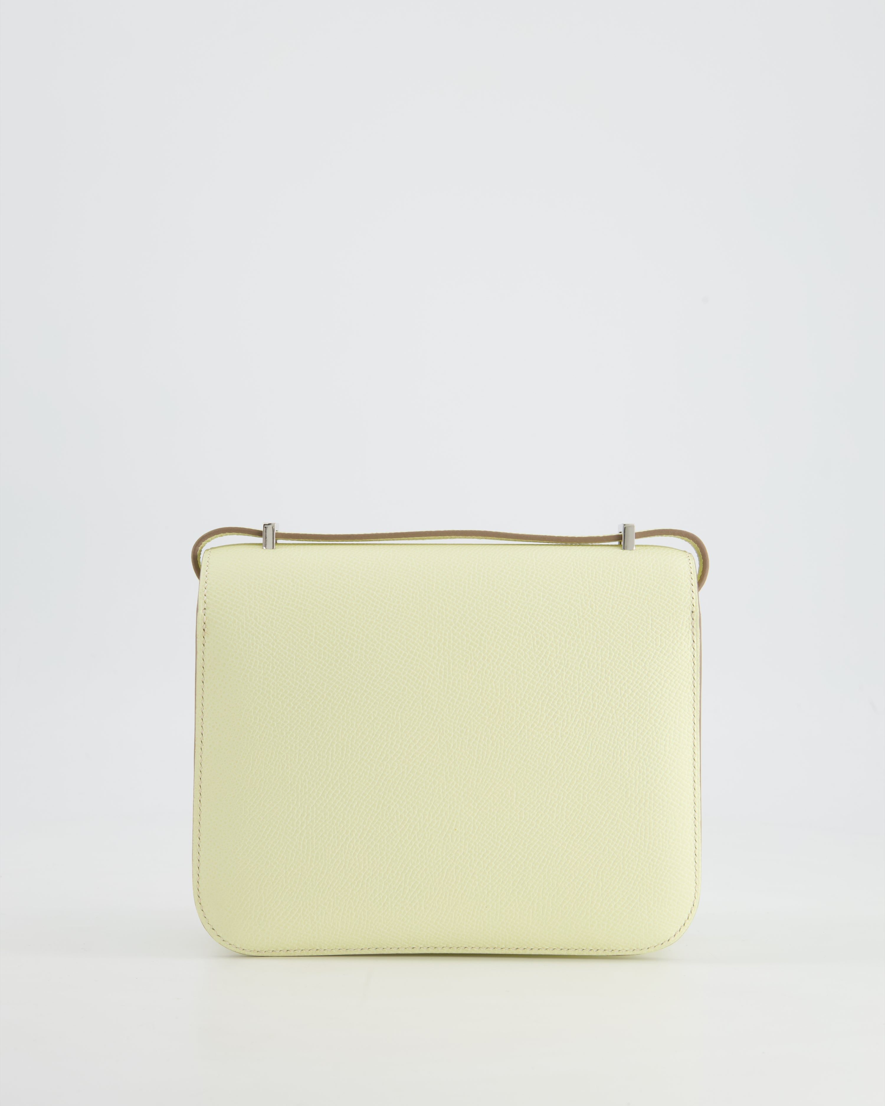 *NEW COLOUR* Hermès Constance III 18 Miroir Bag in Jaune Milton Epsom Leather with Palladium Hardware