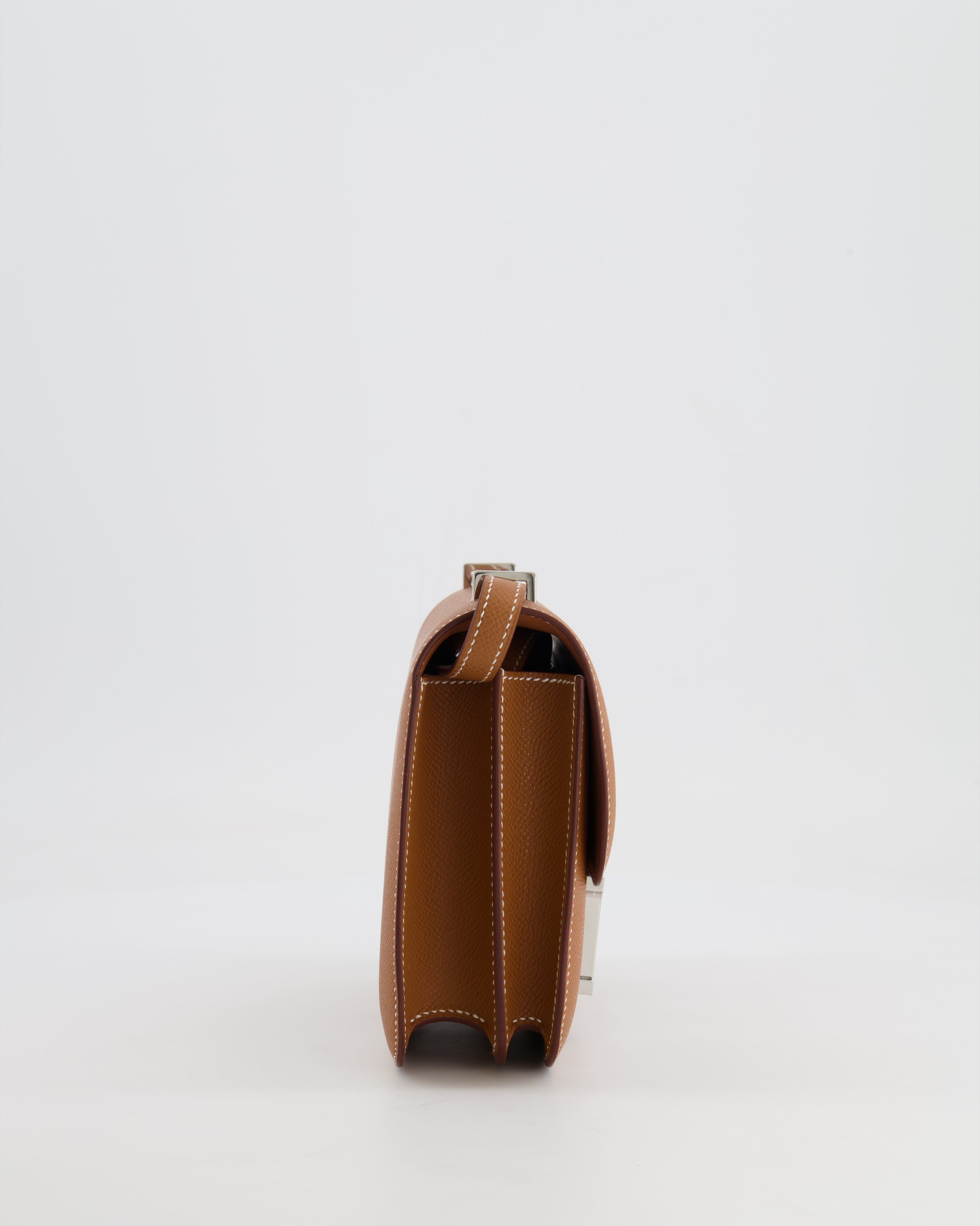 *HOT* Hermès Constance III 18 Miroir Bag in Gold Epsom Leather with Palladium Hardware