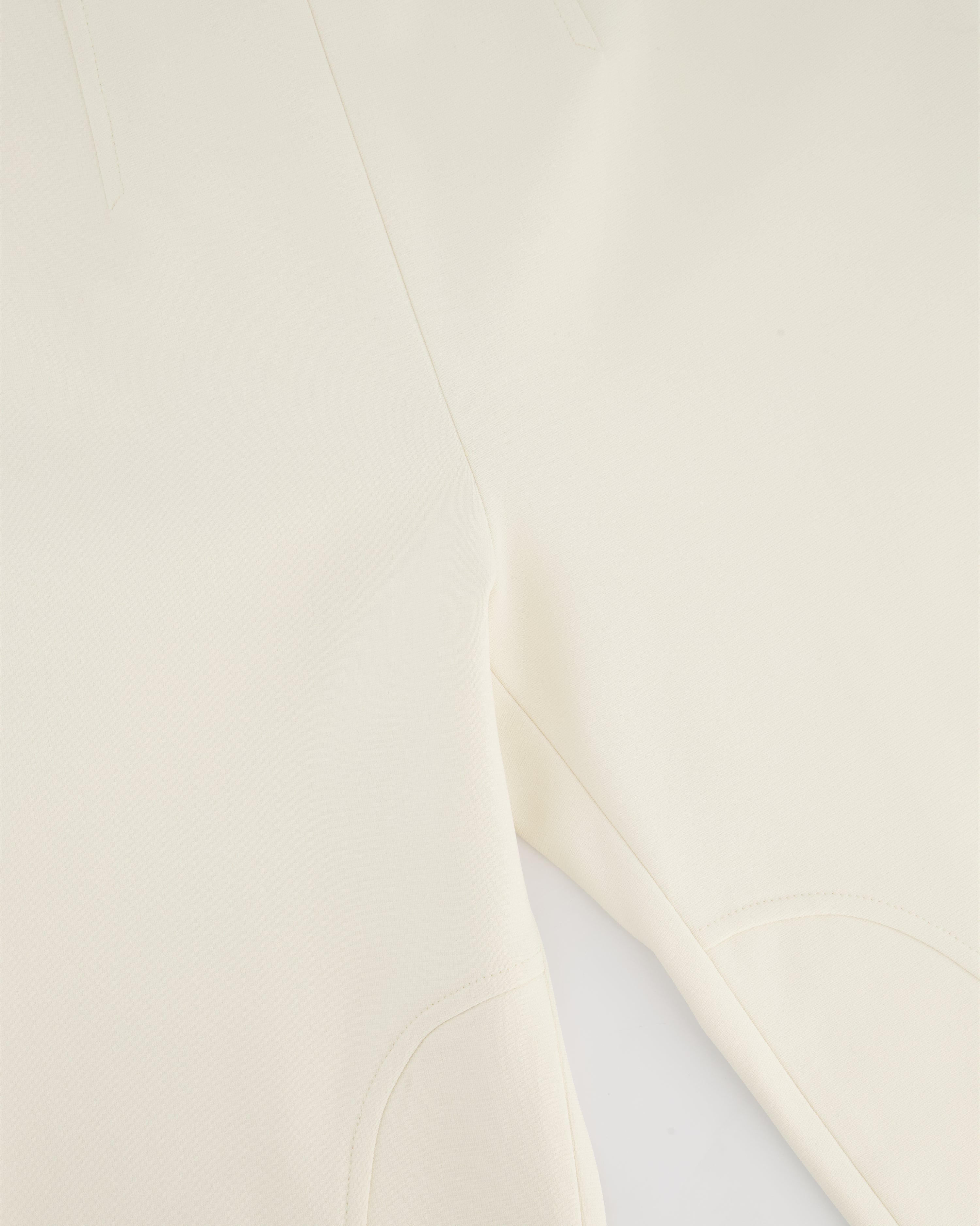 Hermès Cream Riding Trousers with Stitching Detail FR 34 (UK 6)