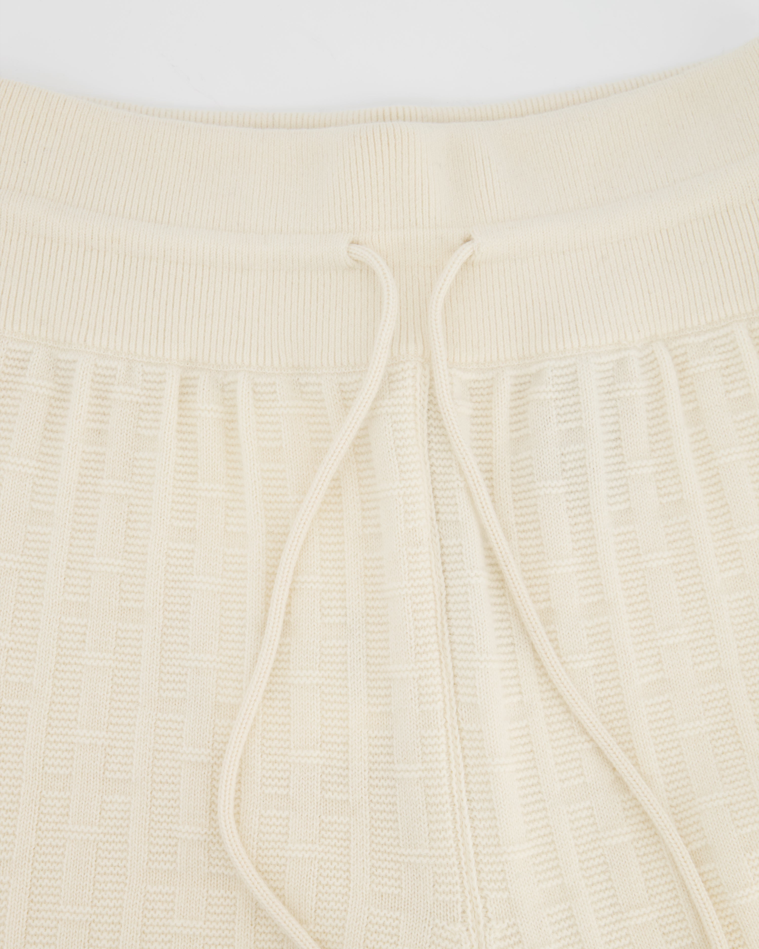Hermes "H" Wool Jogging Pants In Blanc Naturel Size FR 40 (UK 12)
