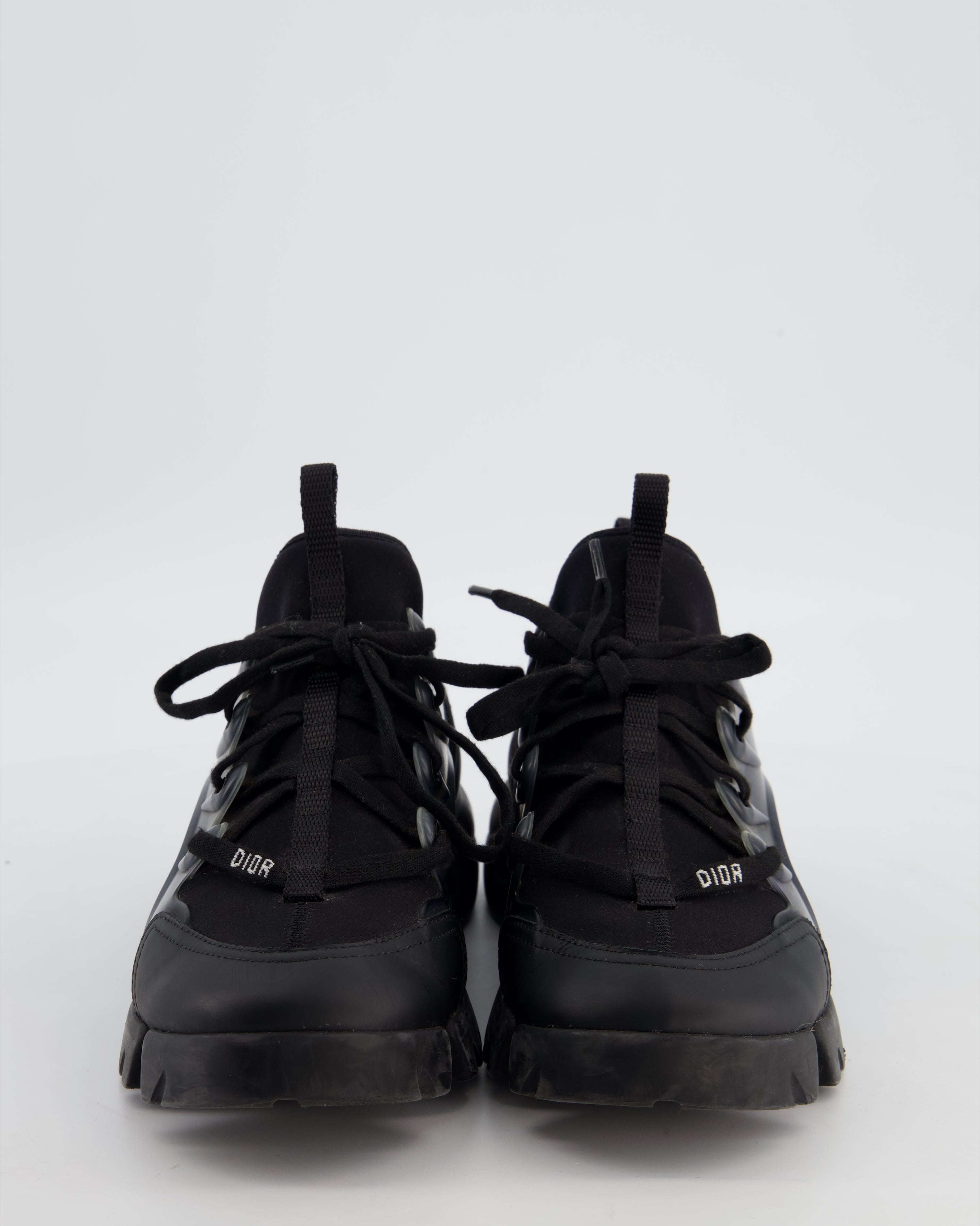 Christian Dior Connect Black Technical Fabric Sneaker Size EU 39