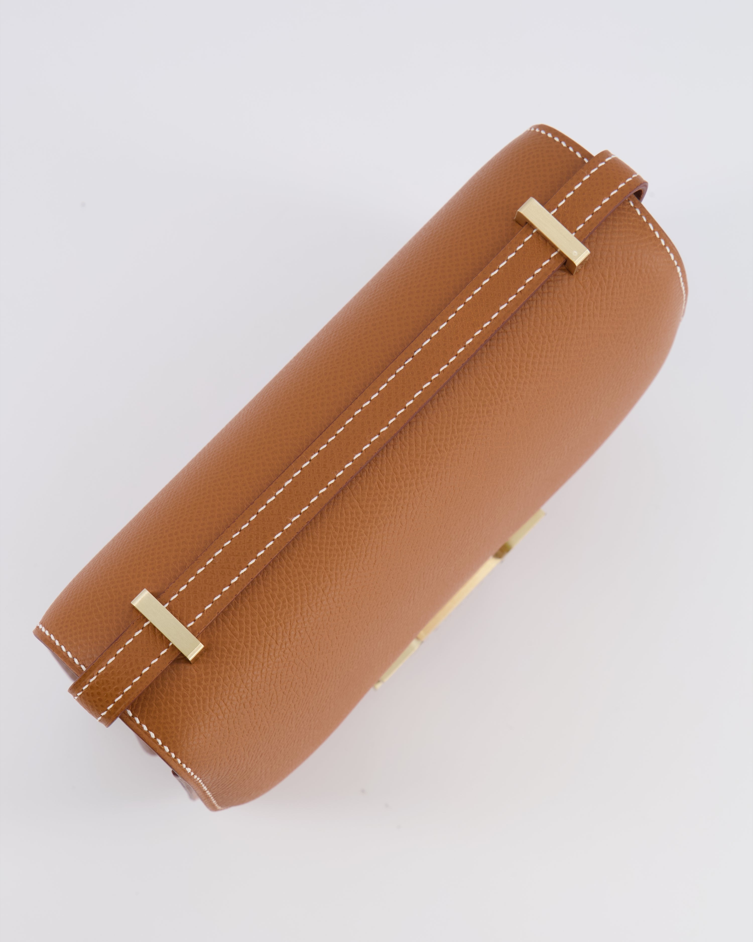 *Fire price “Hermès Constance III 18 Miroir Bag in Gold Epsom Leather with Brushed Permabrass Hardware