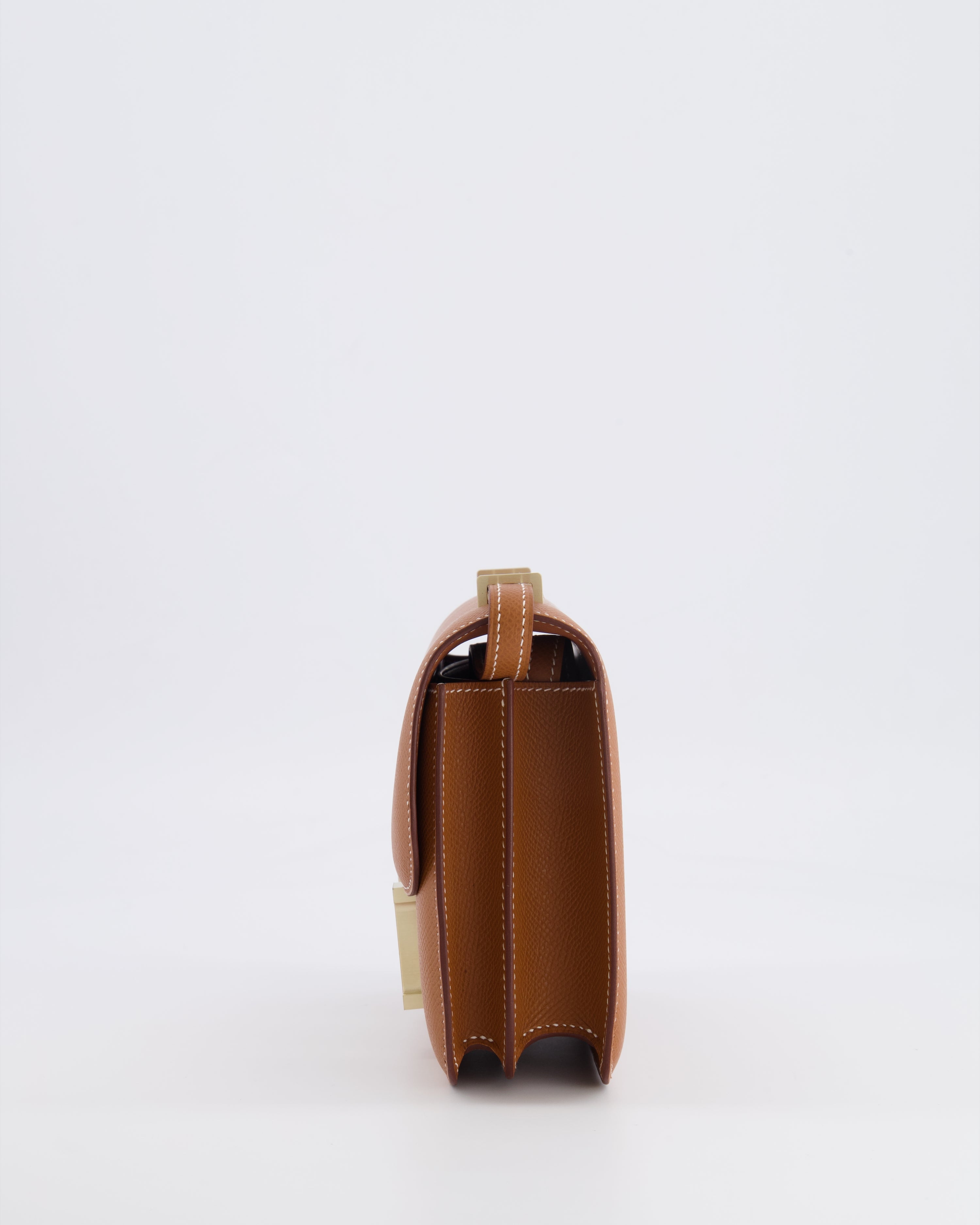 *Fire price “Hermès Constance III 18 Miroir Bag in Gold Epsom Leather with Brushed Permabrass Hardware