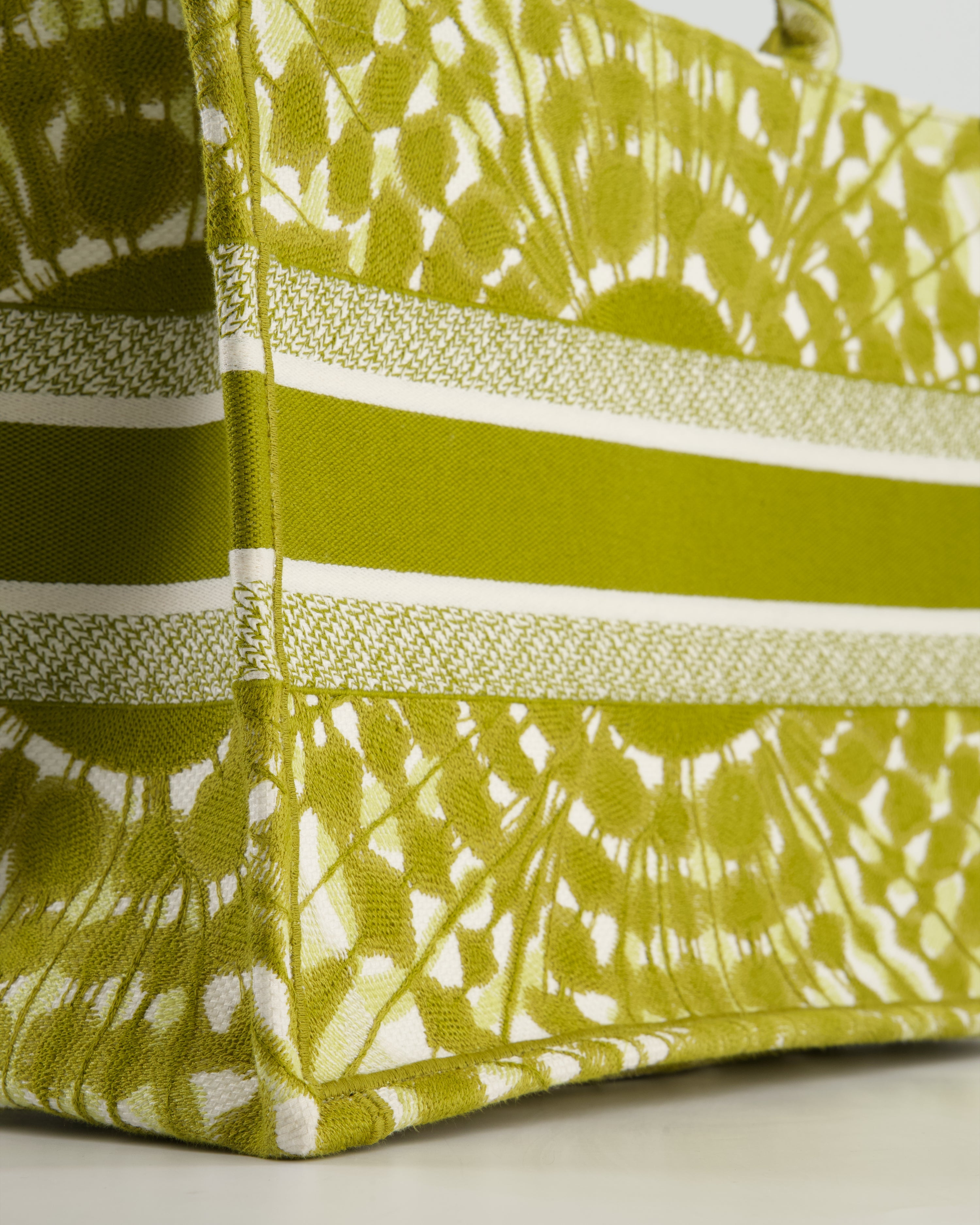Christian Dior Khaki Green Tye Dye Medium Book Tote RRP £2500