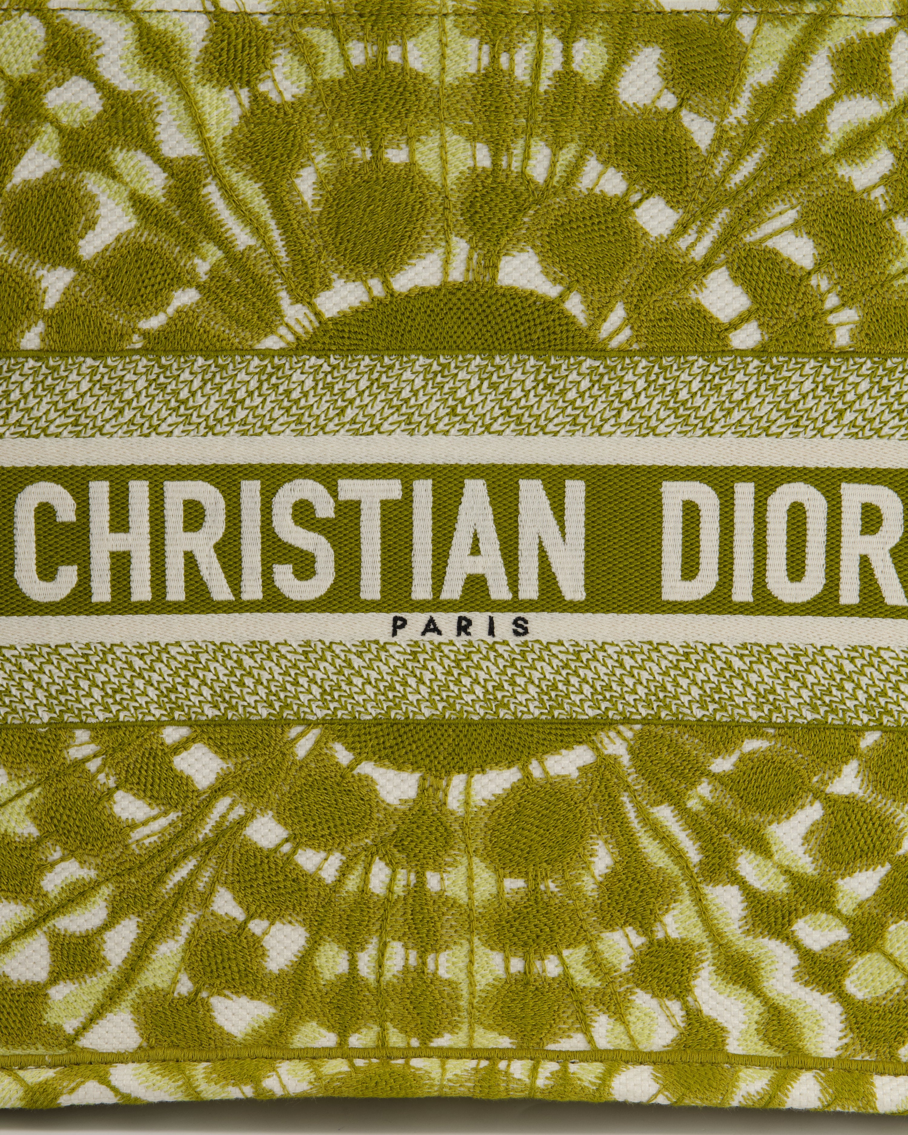 Christian Dior Khaki Green Tye Dye Medium Book Tote RRP £2500