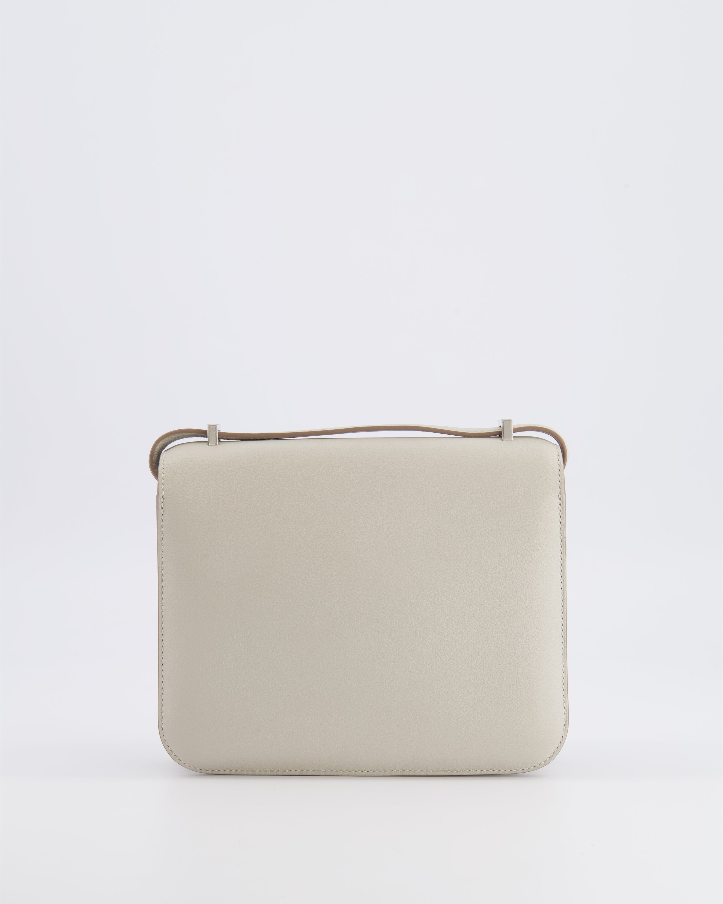 Hermès Constance III 18 Bag in Gris Perle Evercolor Leather with Palladium Hardware