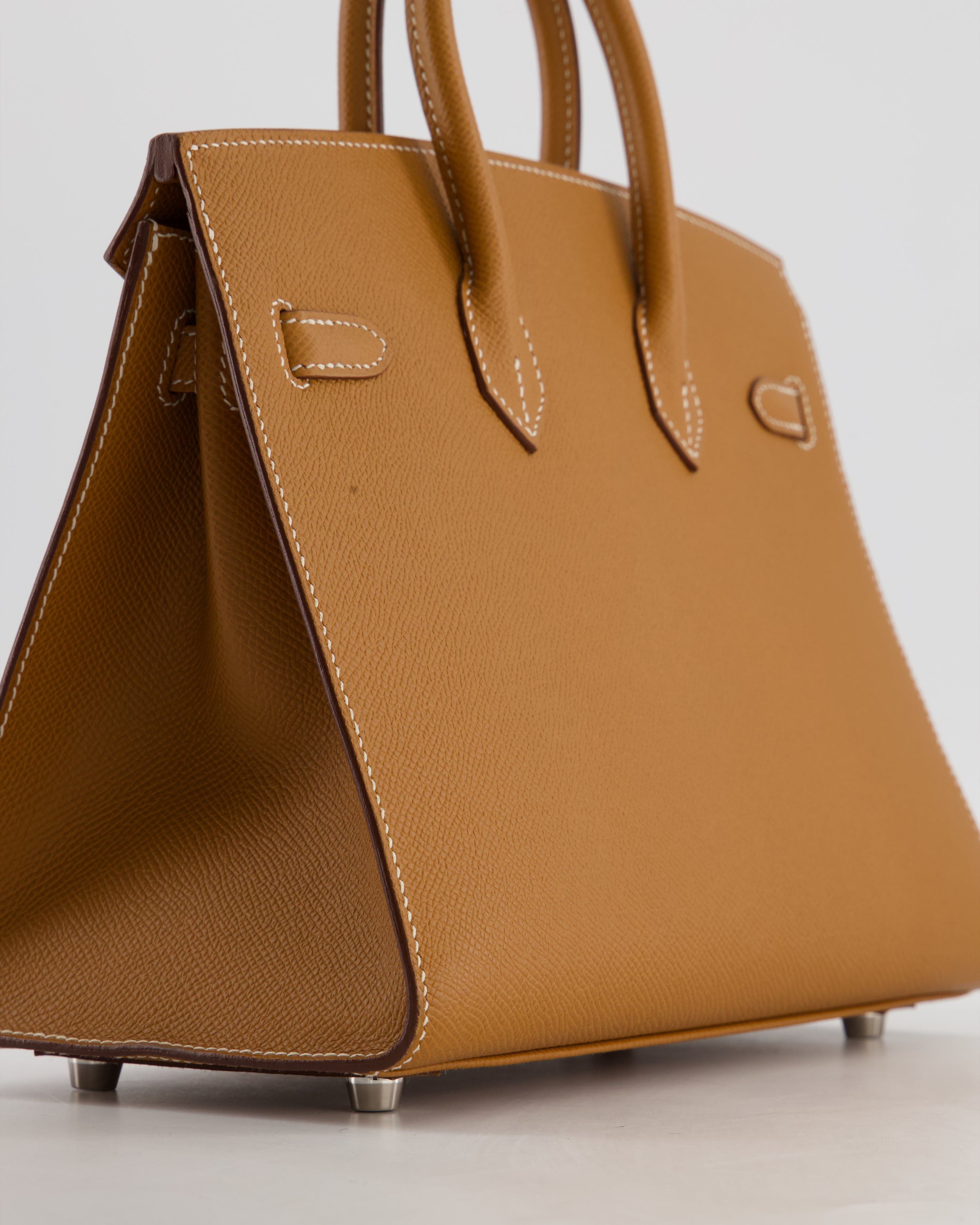 *RARE* Hermès Birkin 25 Sellier Bag in Gold Epsom Leather with Palladium Hardware
