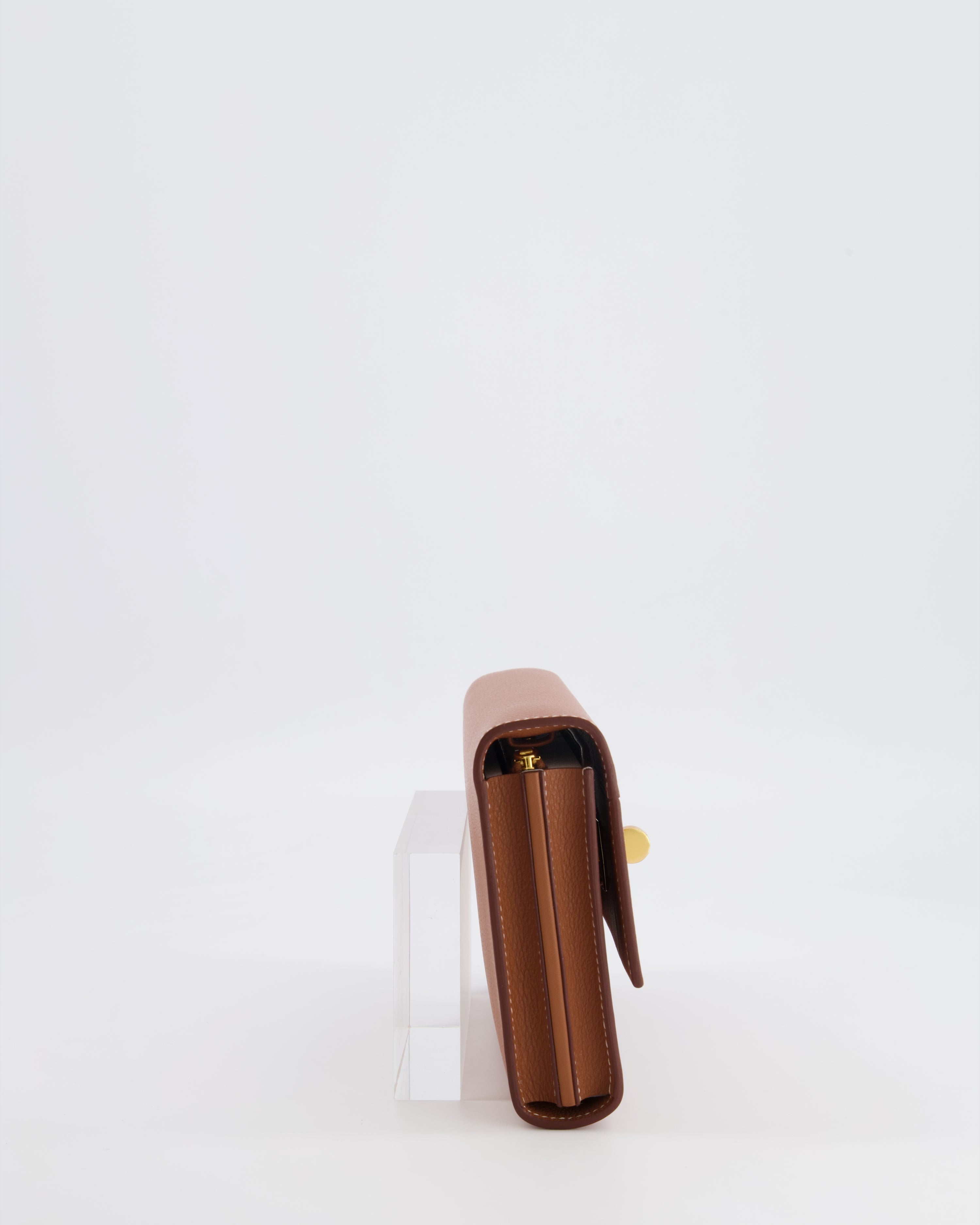 *NEW MODEL* Hermès 24/24 To Go Bag in Gold Evercolor Leather with Gold Hardware